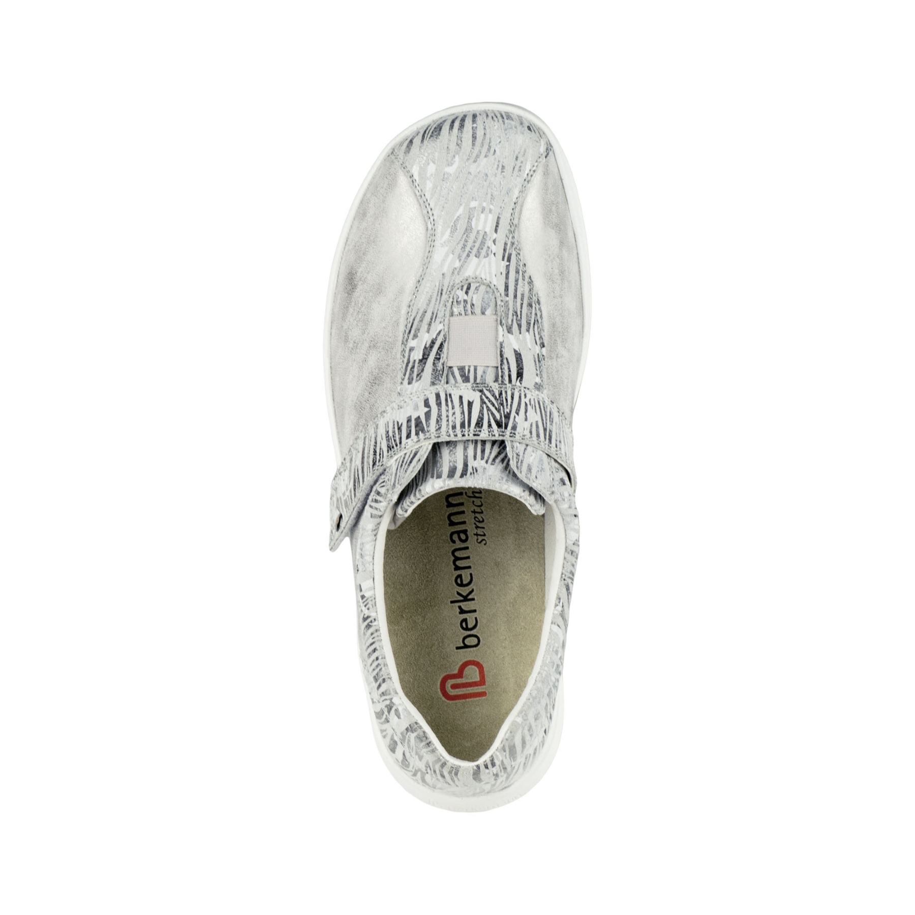 graue halbschuh draufsicht