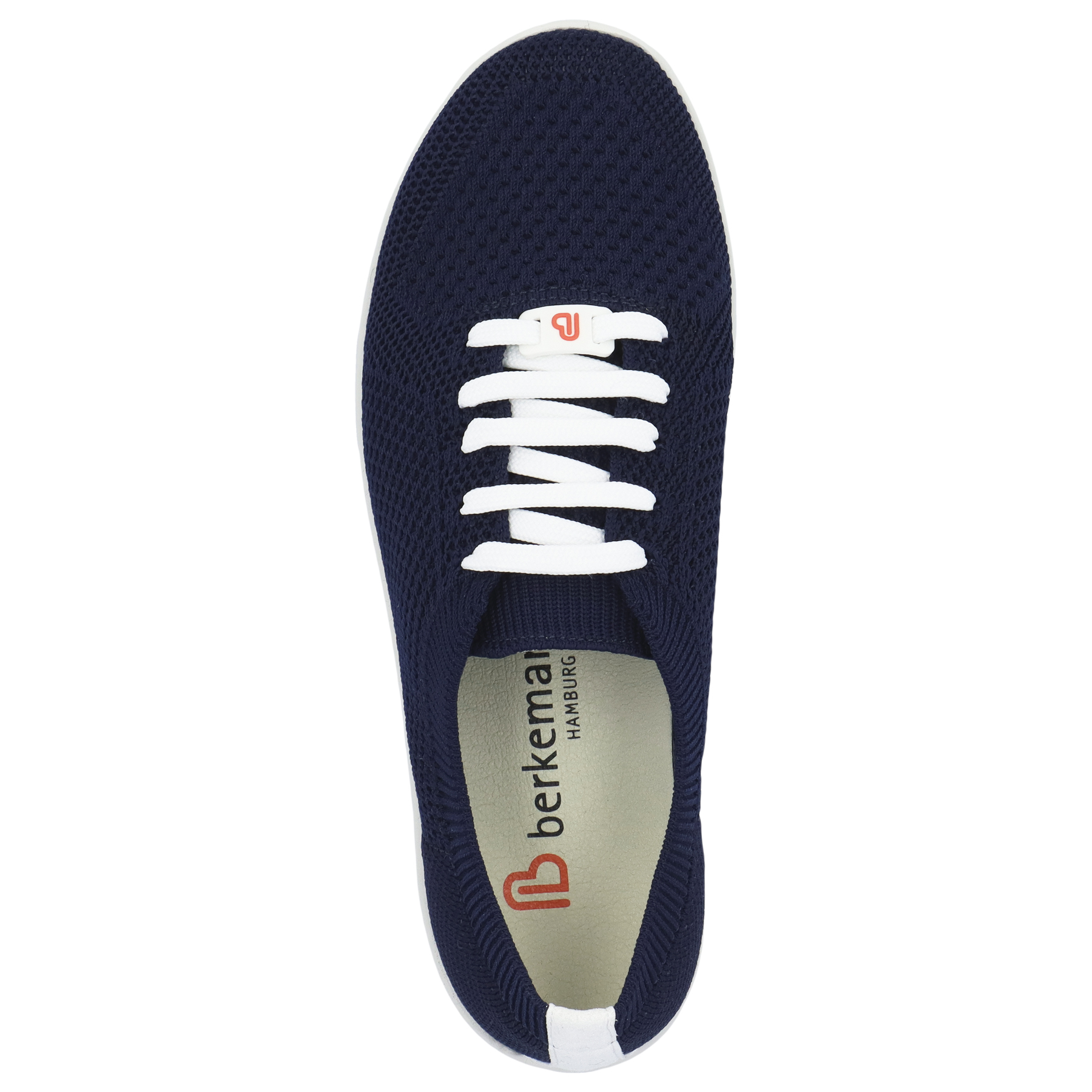 blaue halbschuh draufsicht