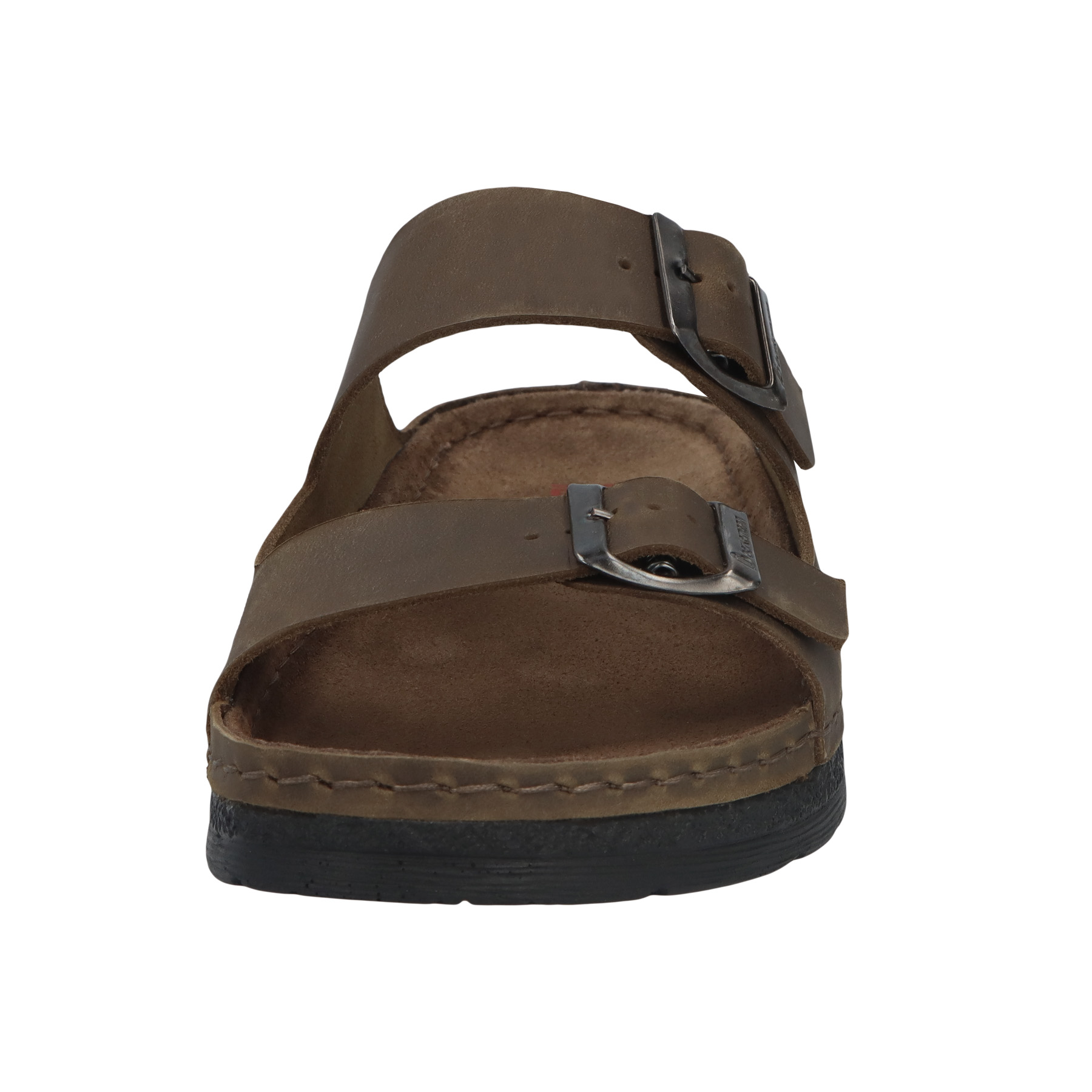 grüne pantolette vorderansicht