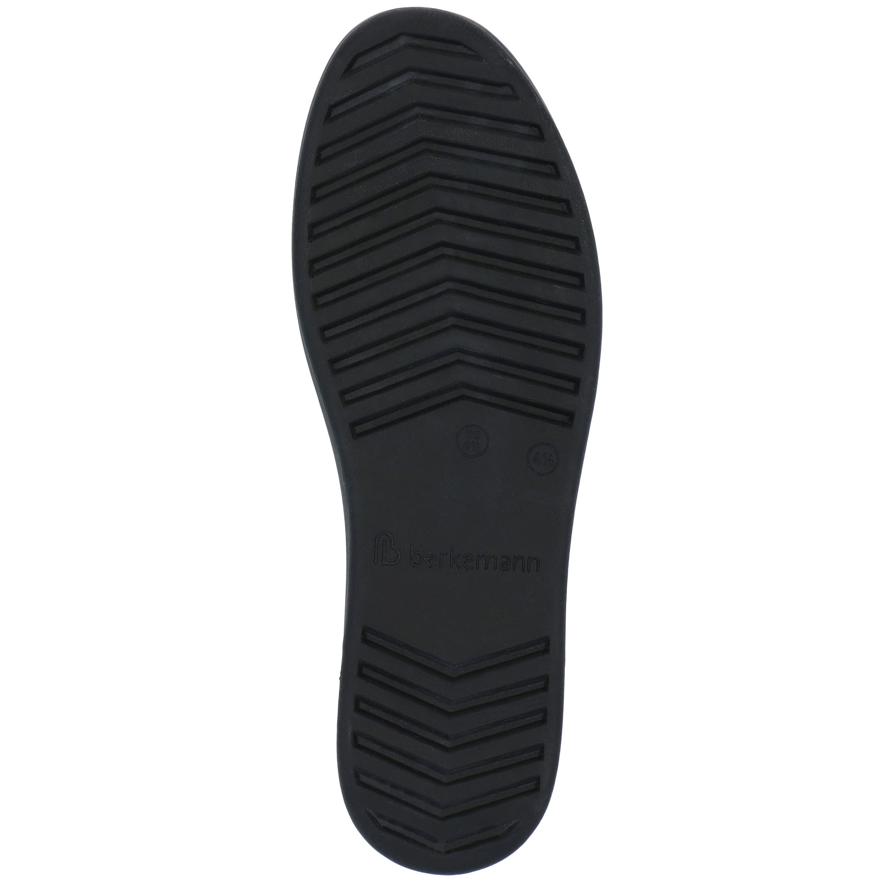 schwarze halbschuh sohlenansicht