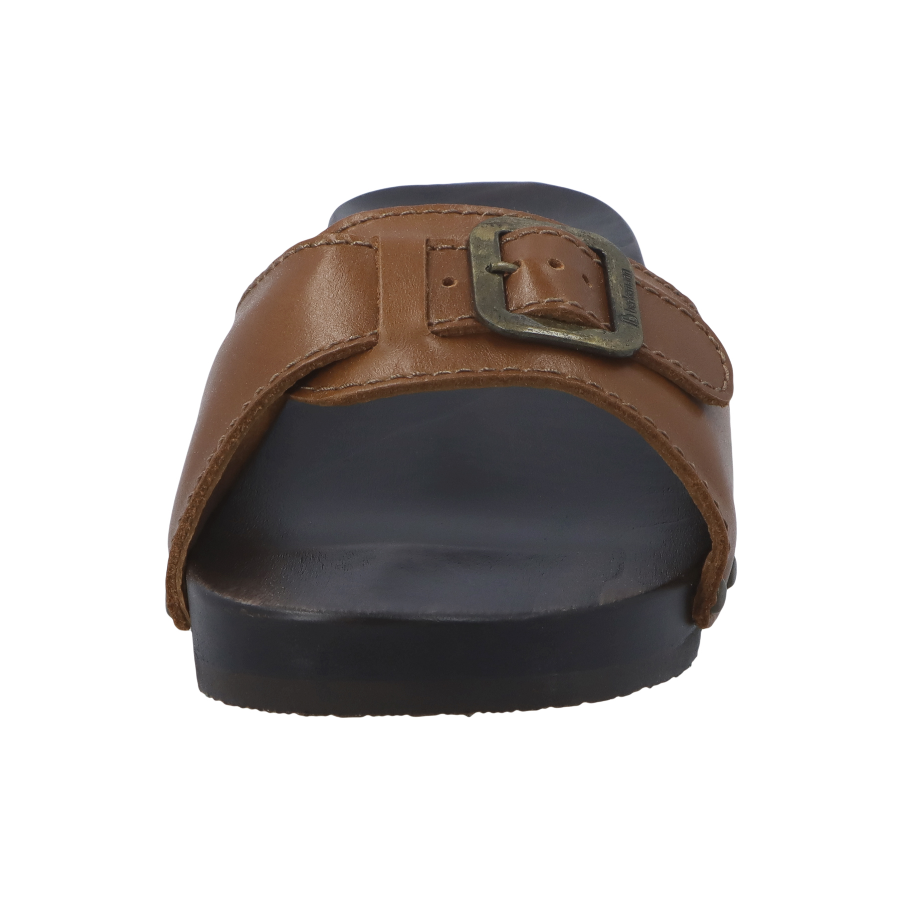 braune holzschuhe vorderansicht