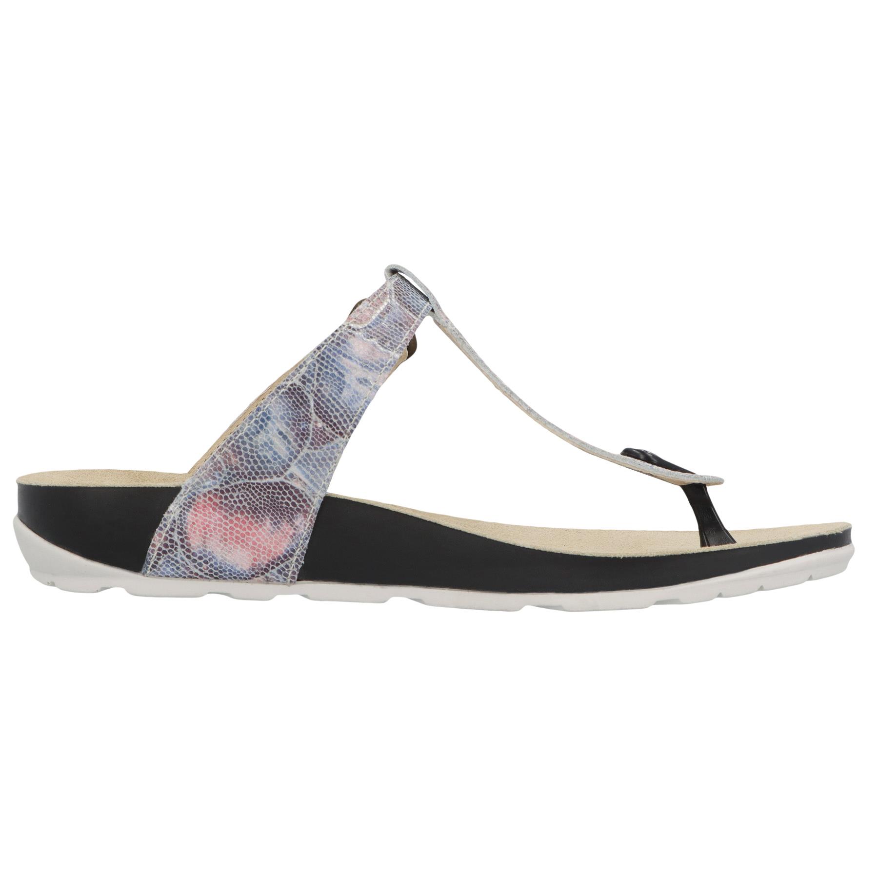 mehrfarbige pantolette seitenansicht rechts