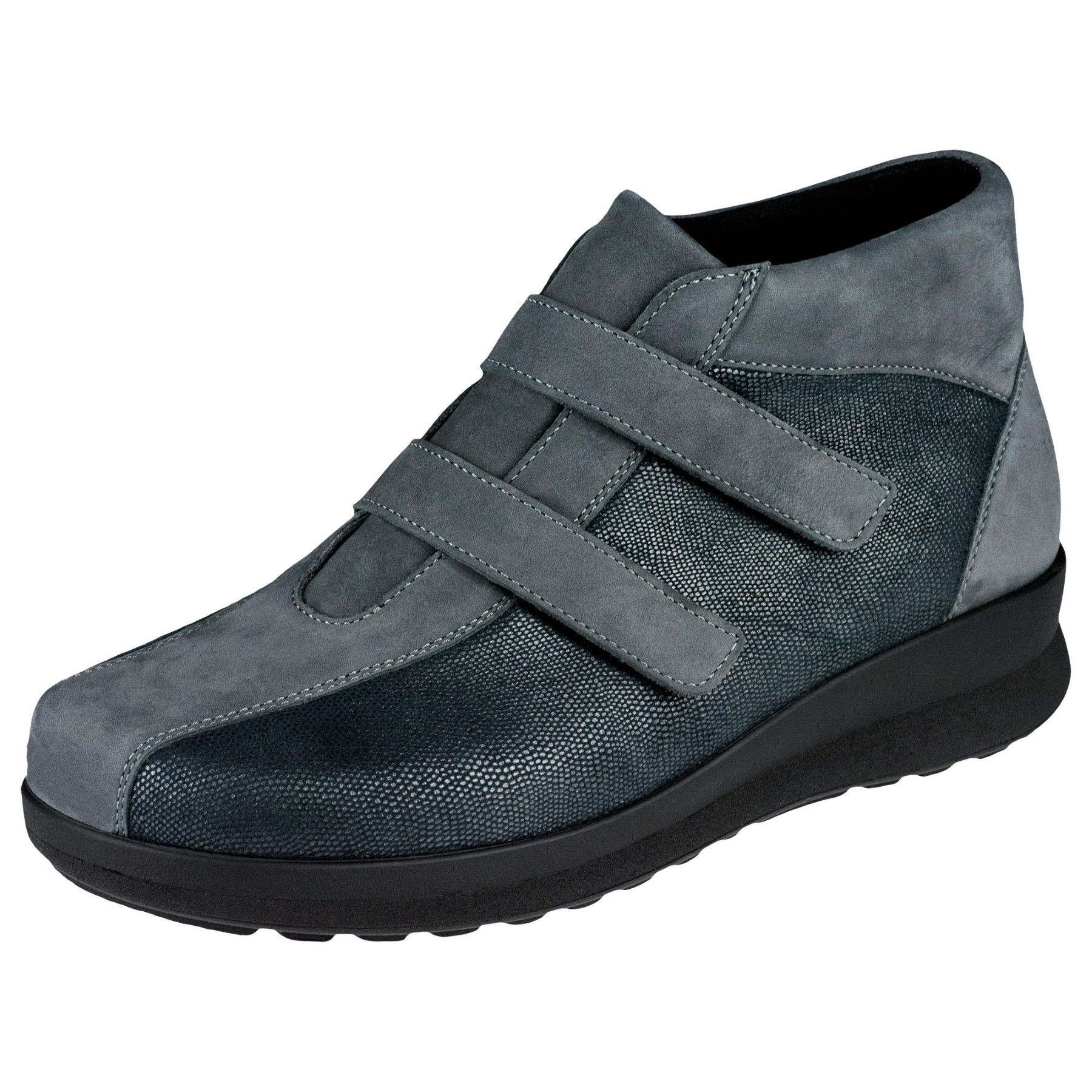 graue stiefeletten 3-4 ansicht