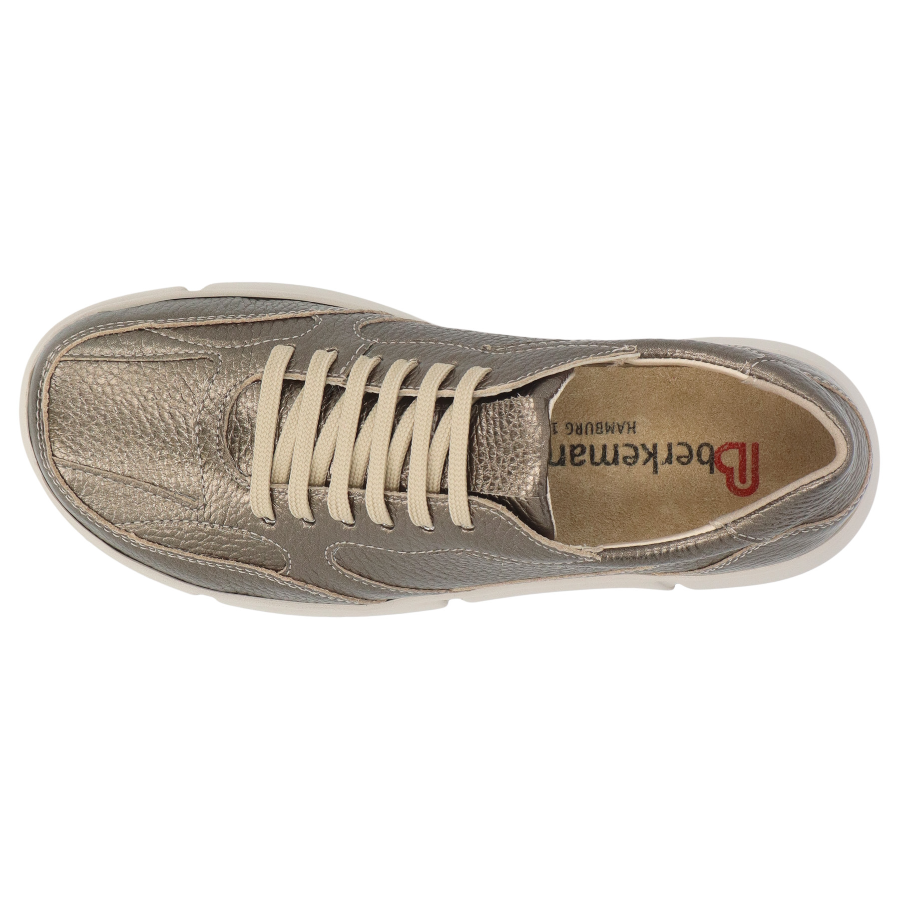 mehrfarbige halbschuh draufsicht