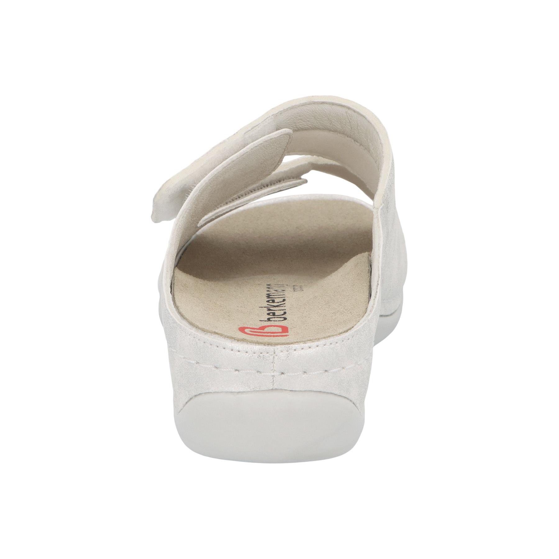 mehrfarbige pantolette hinteransicht