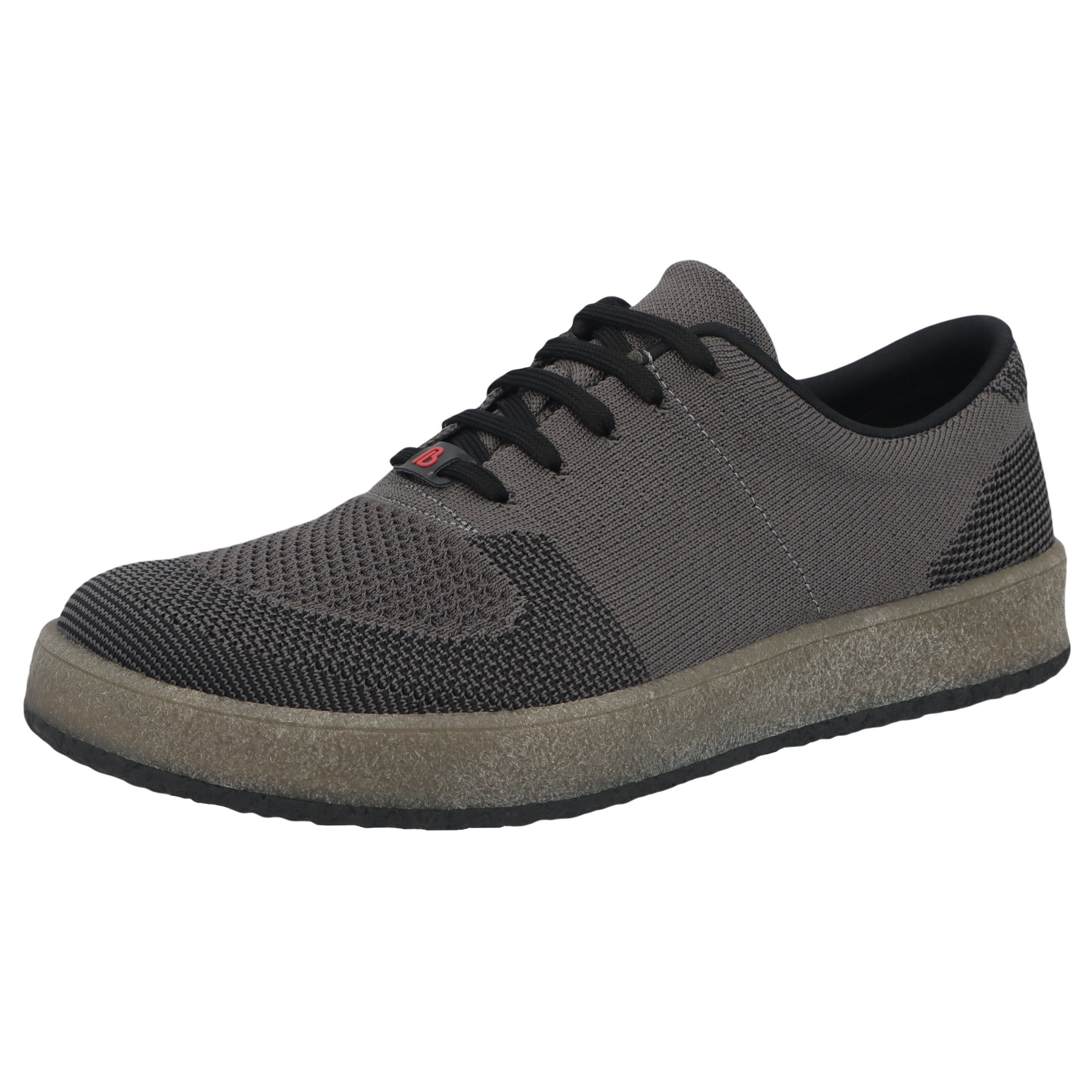 graue sneaker 3-4 ansicht