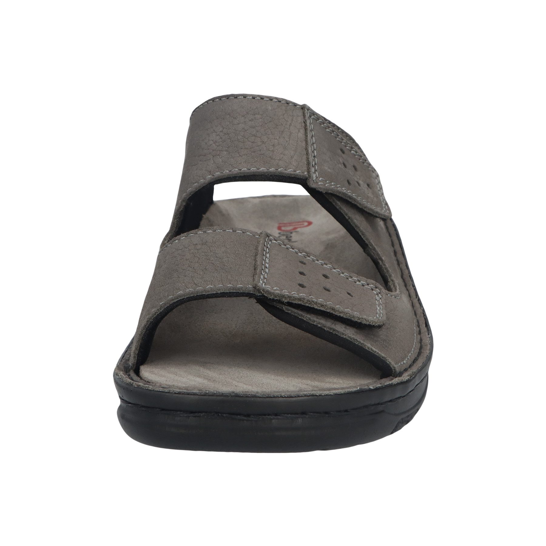 graue pantolette vorderansicht