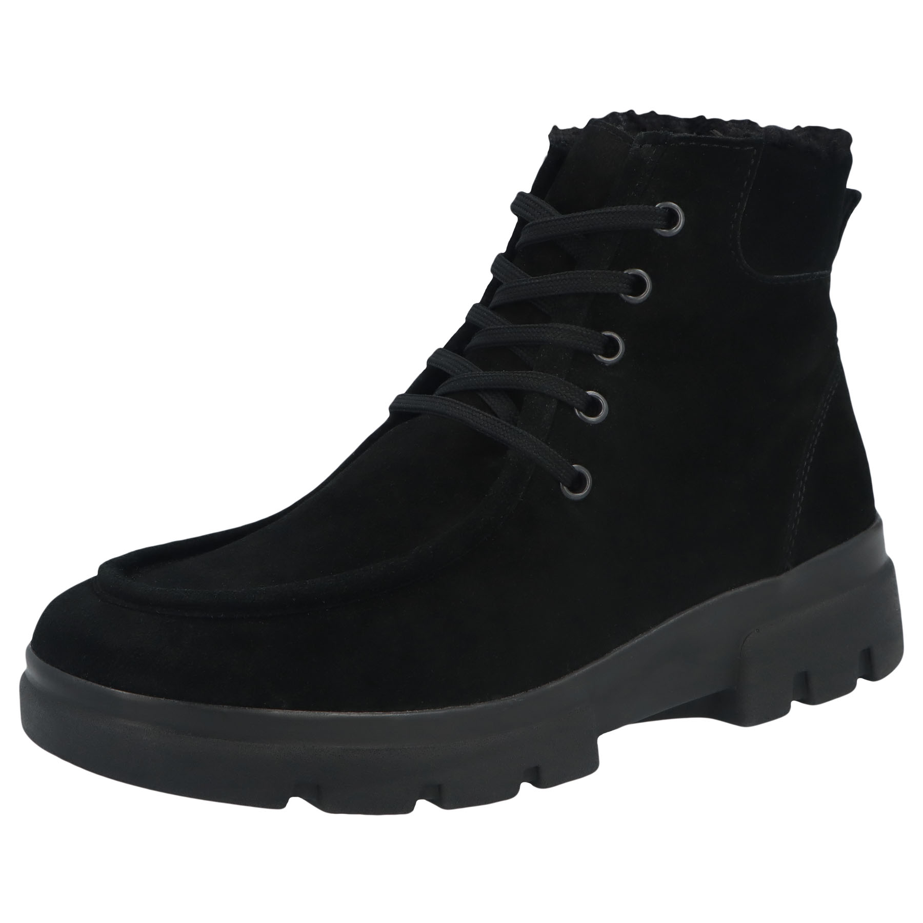 schwarze stiefeletten 3-4 ansicht