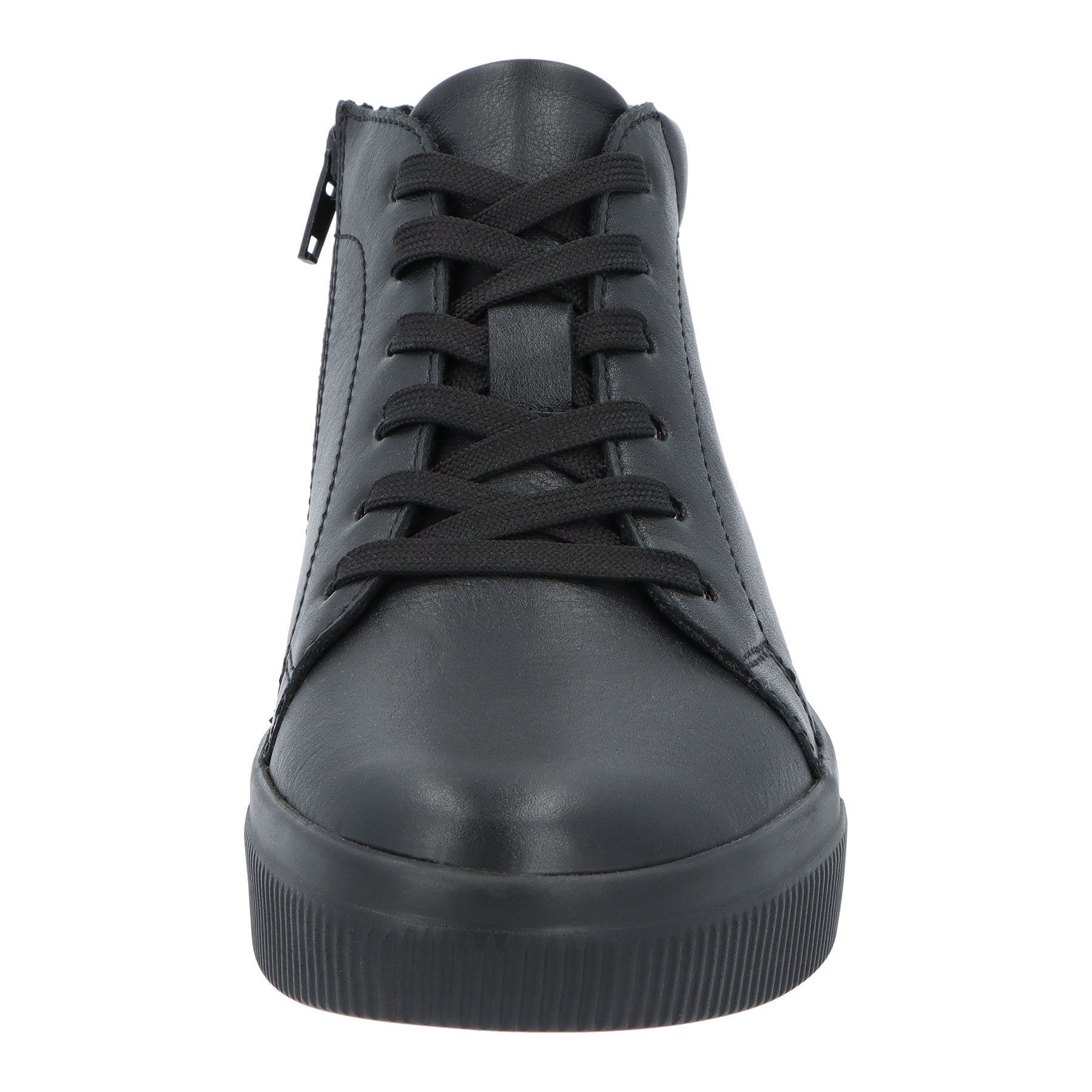 schwarze stiefeletten vorderansicht