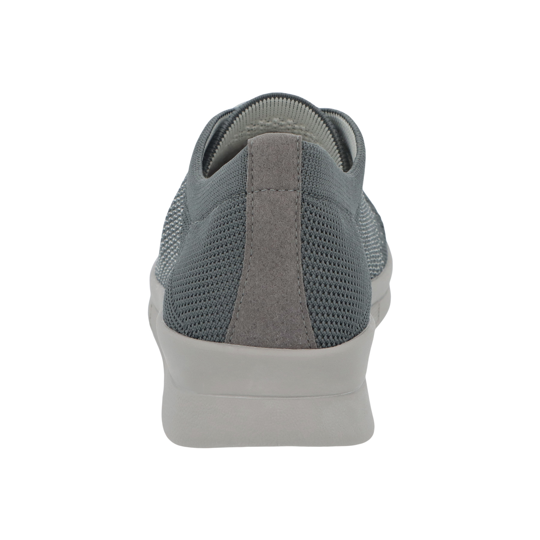 graue sneaker hinteransicht