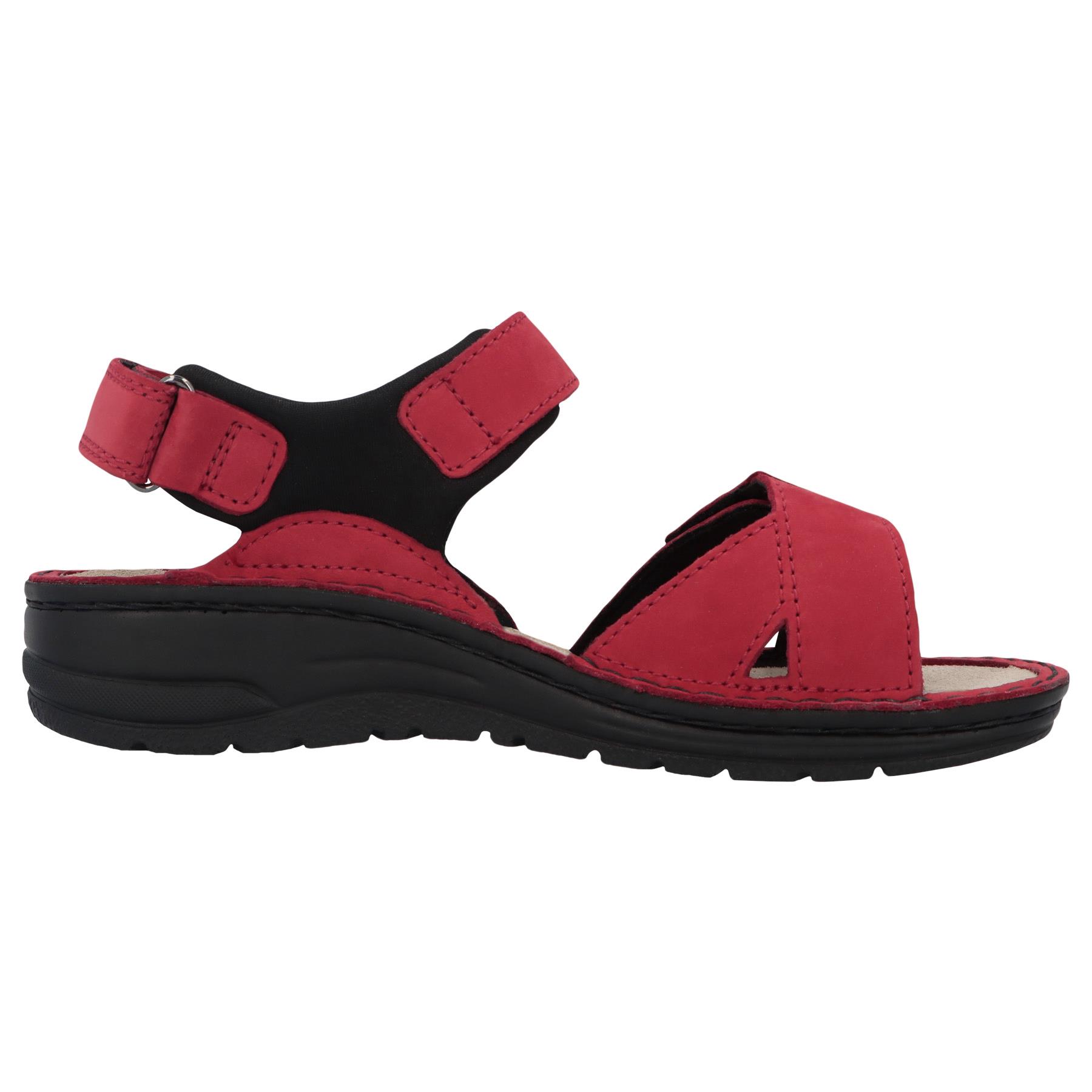 rote sandale seitenansicht rechts