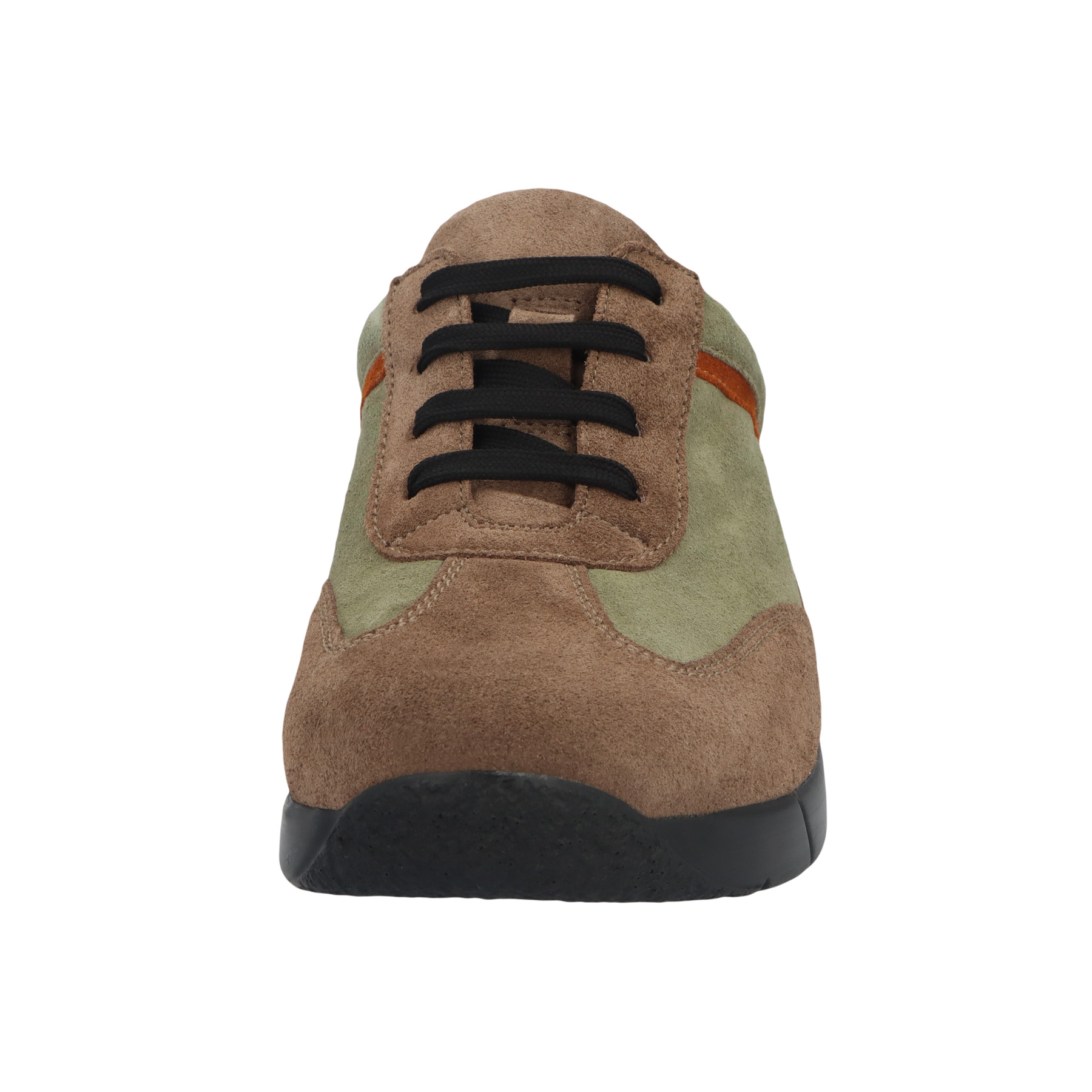 braune halbschuh vorderansicht