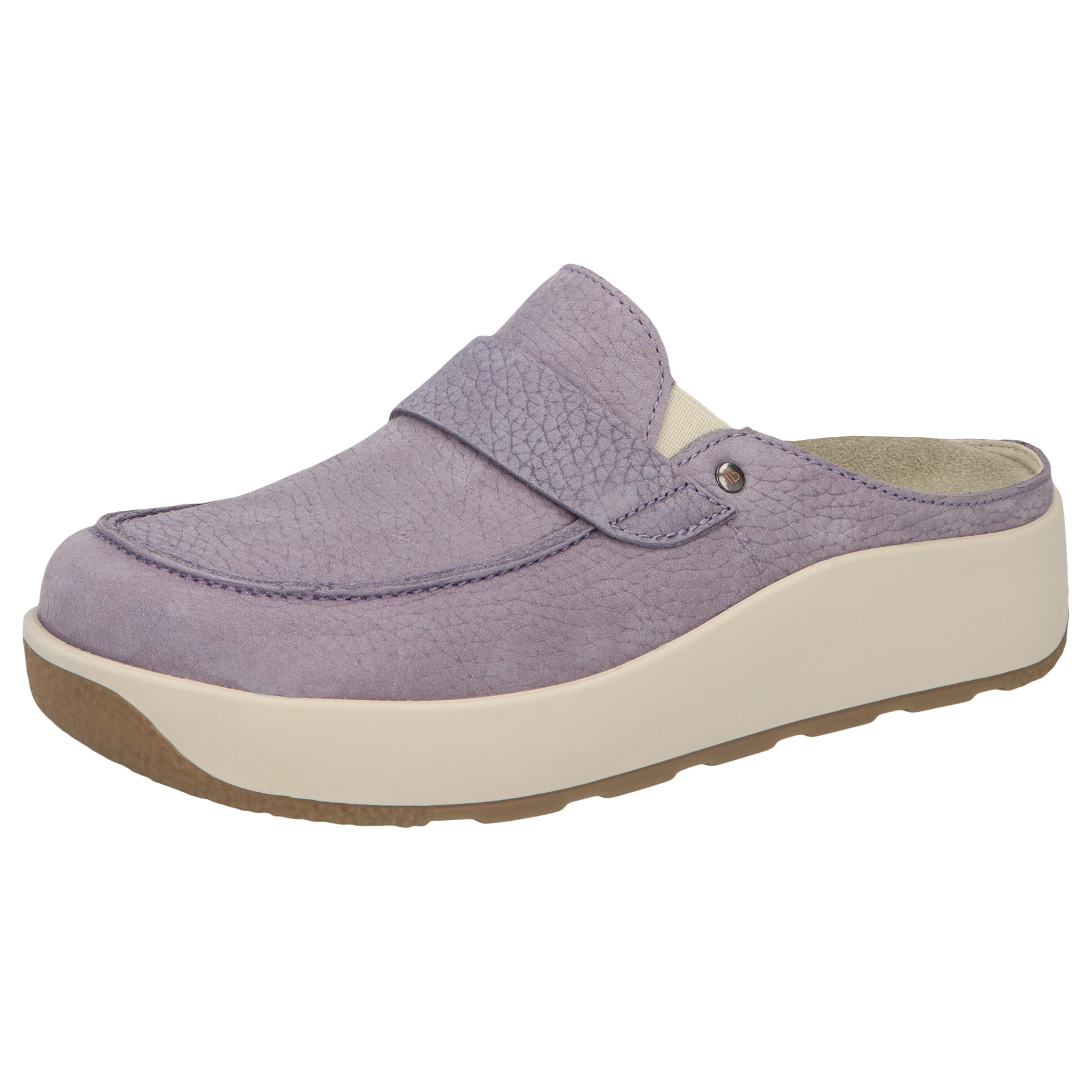 blaue clogs 3-4 ansicht