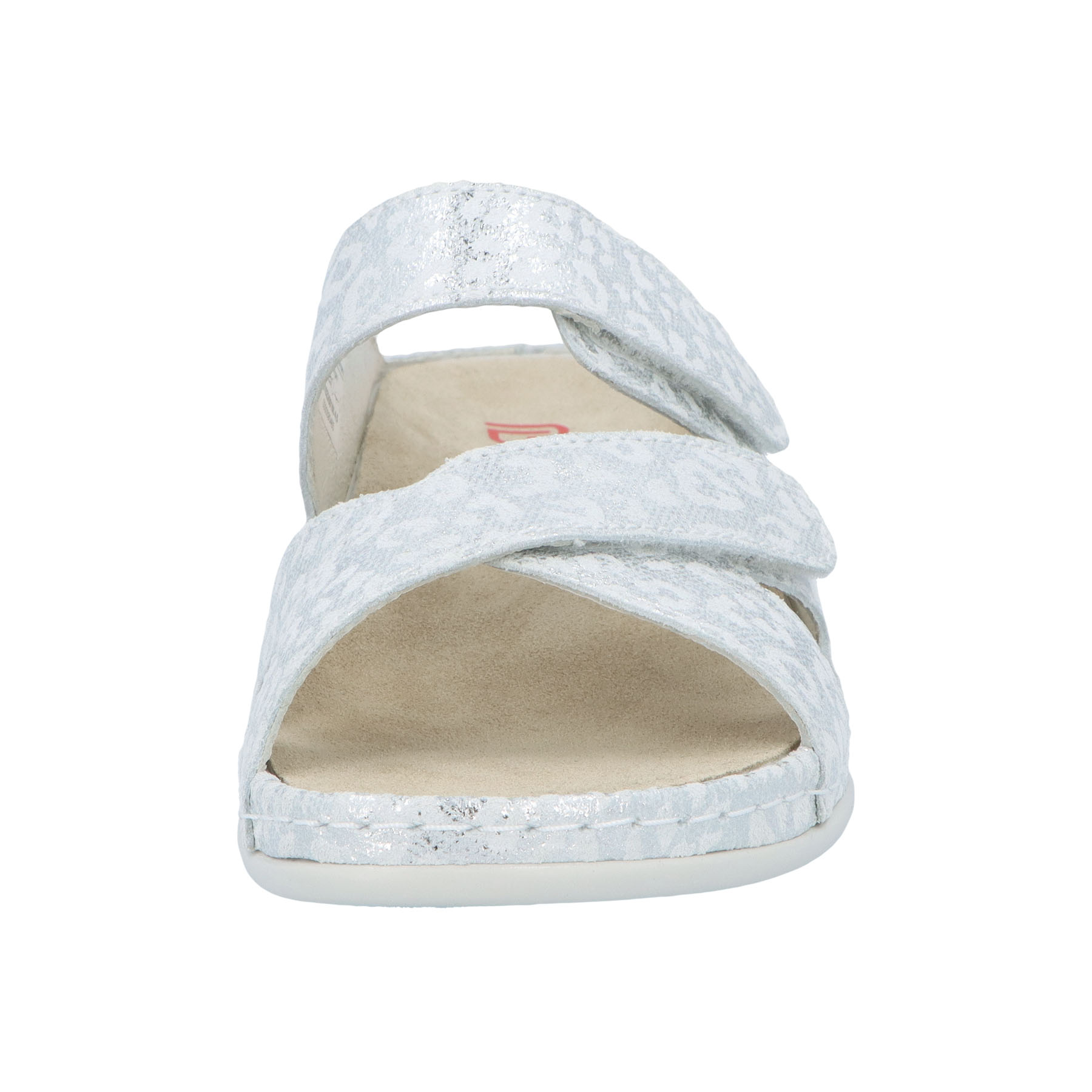 weiße pantolette vorderansicht