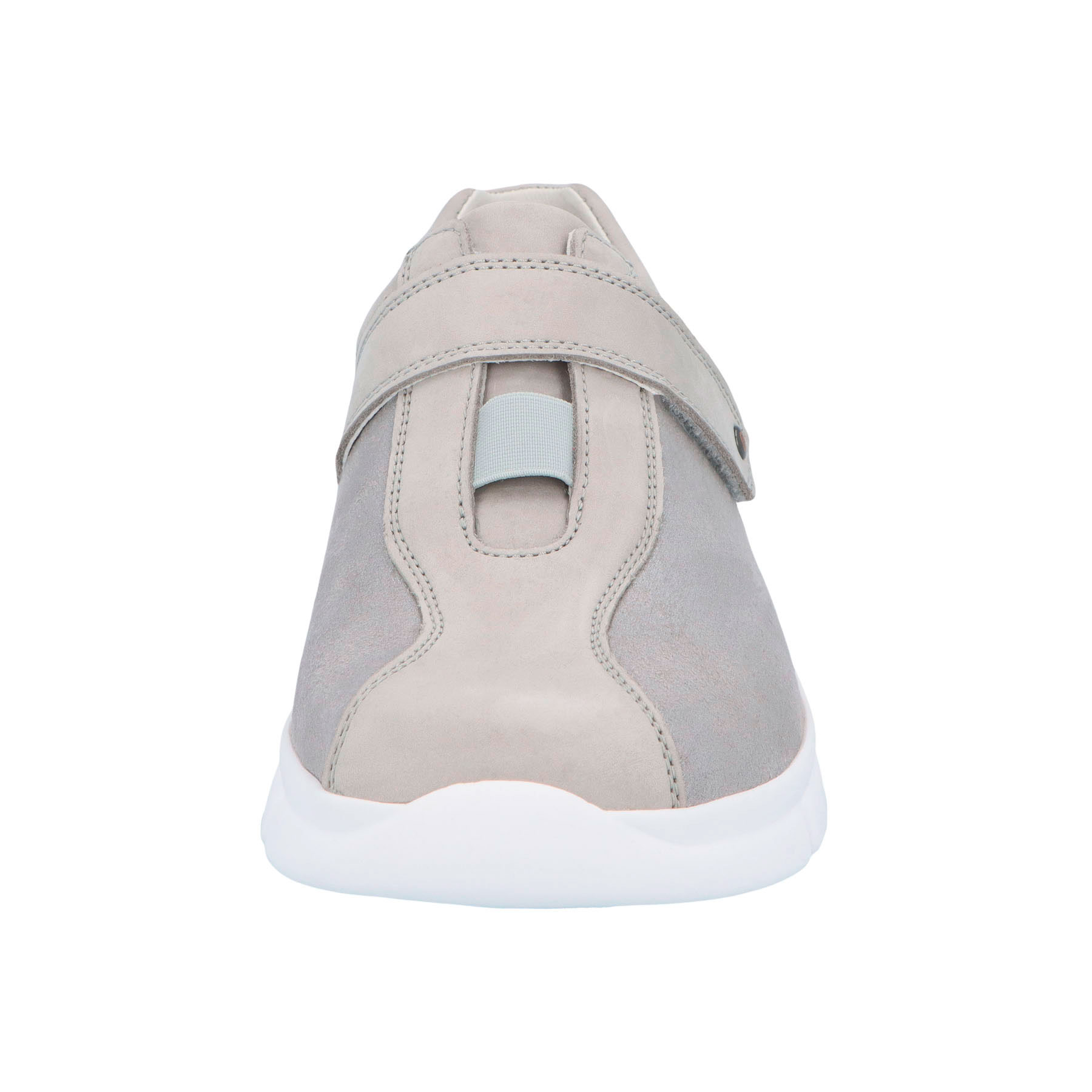 graue halbschuh vorderansicht