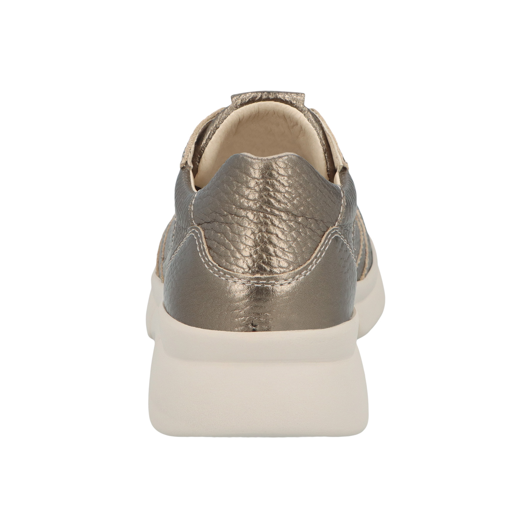 mehrfarbige halbschuh hinteransicht