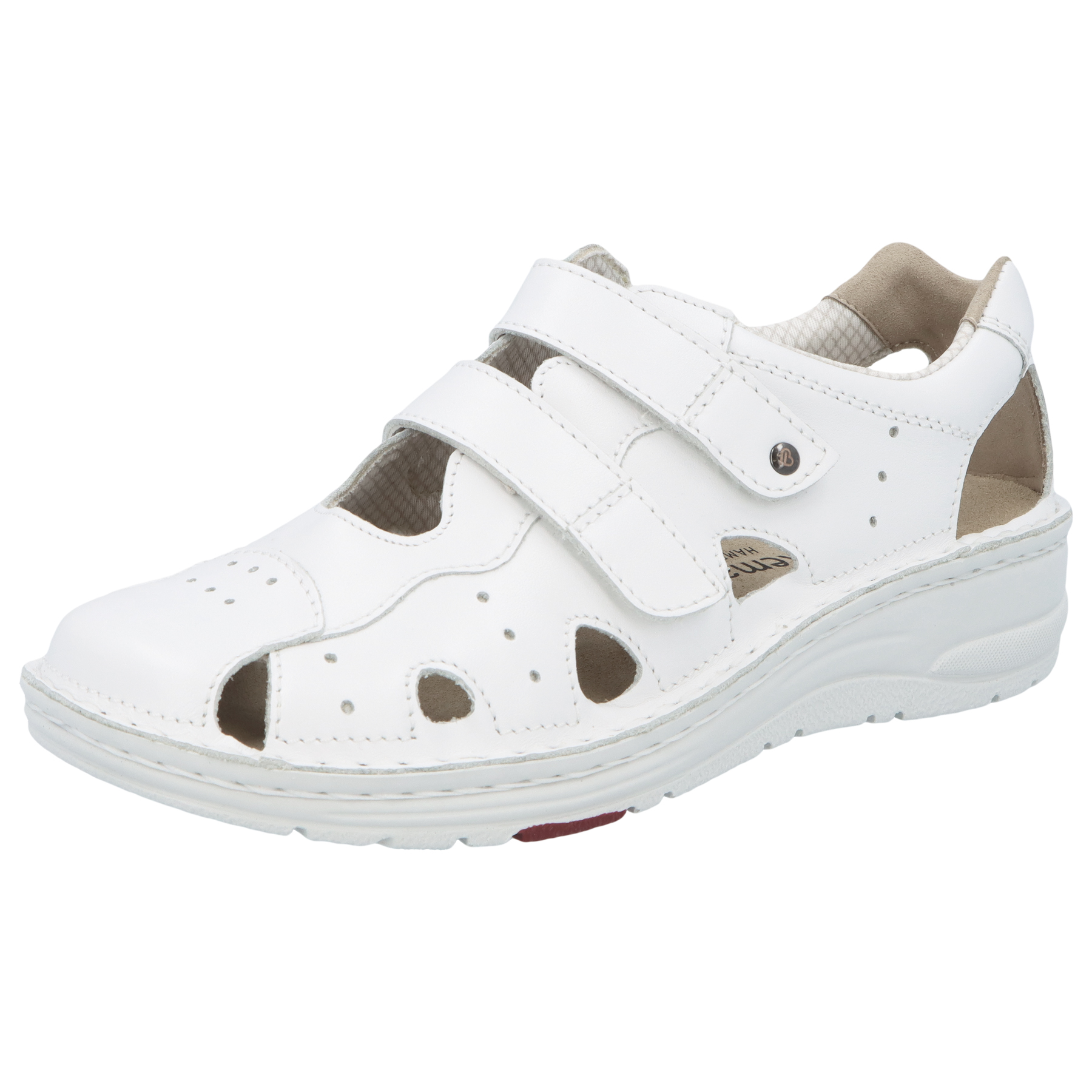 weiße berufsschuhe 3-4 ansicht