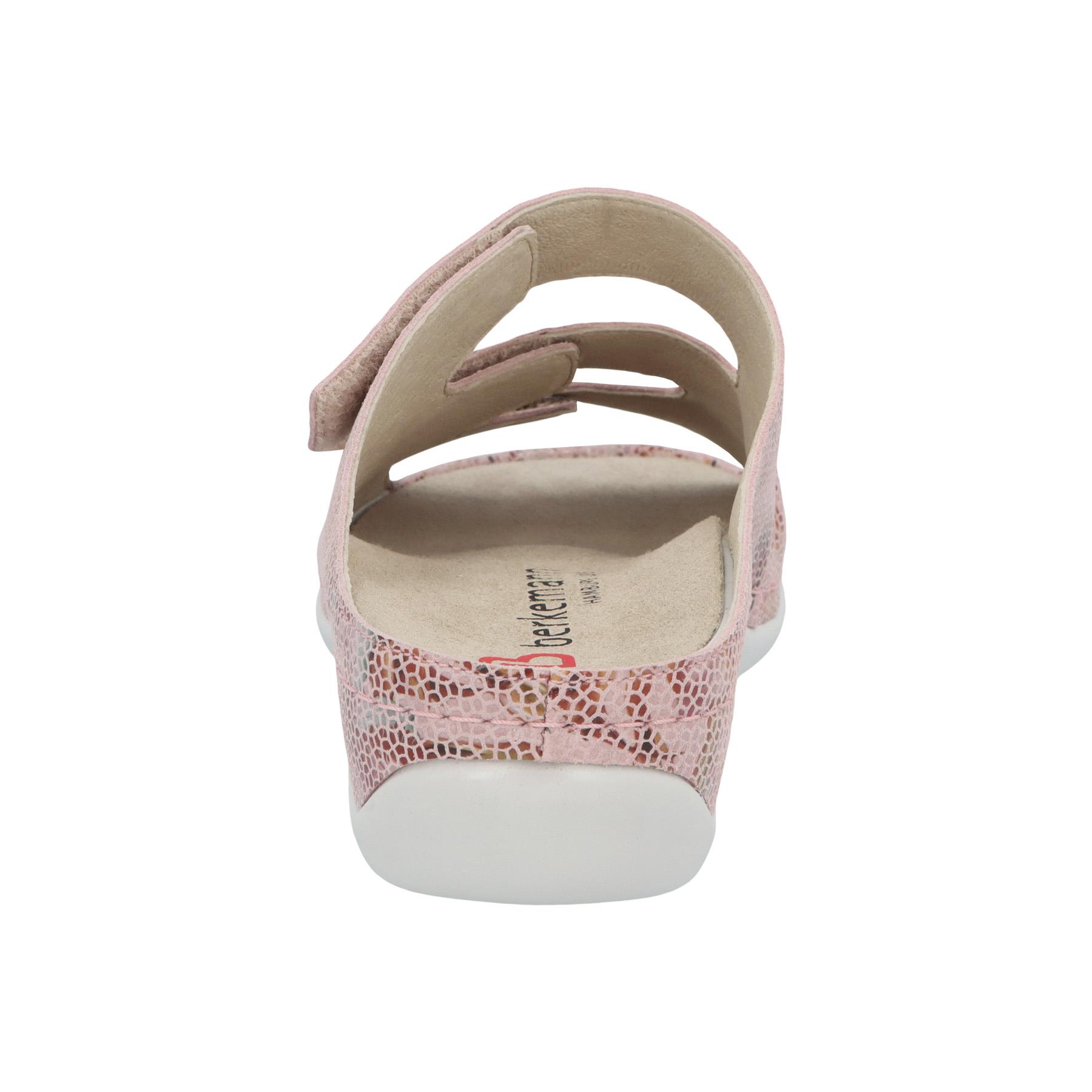 rote pantolette hinteransicht