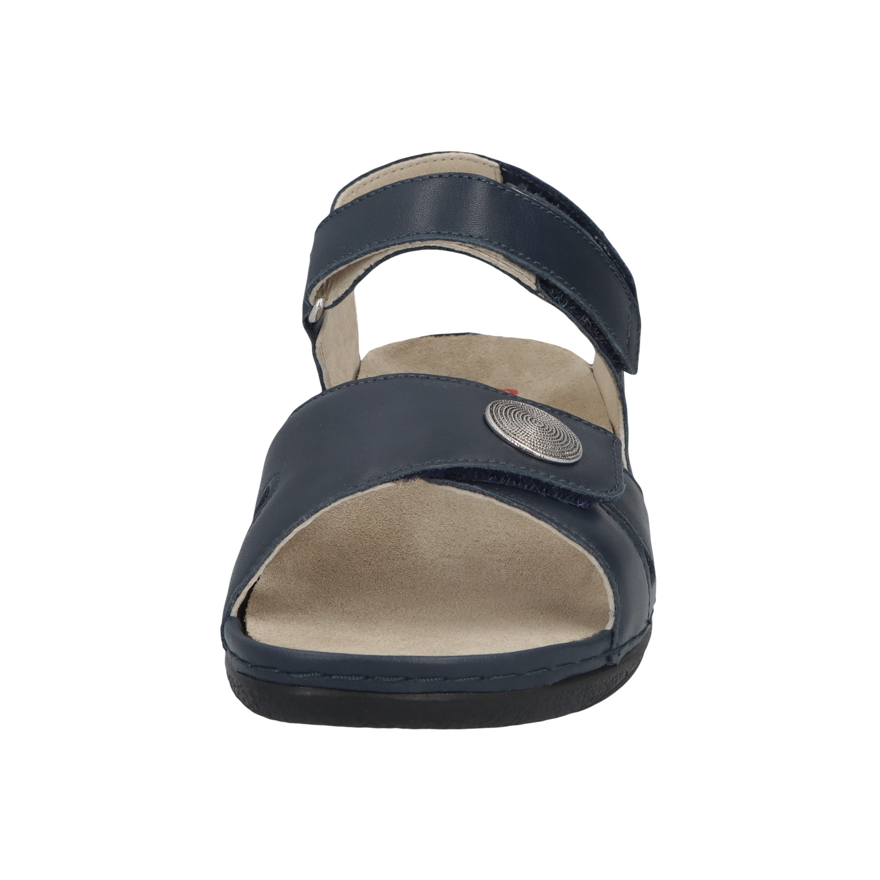 blaue sandale vorderansicht