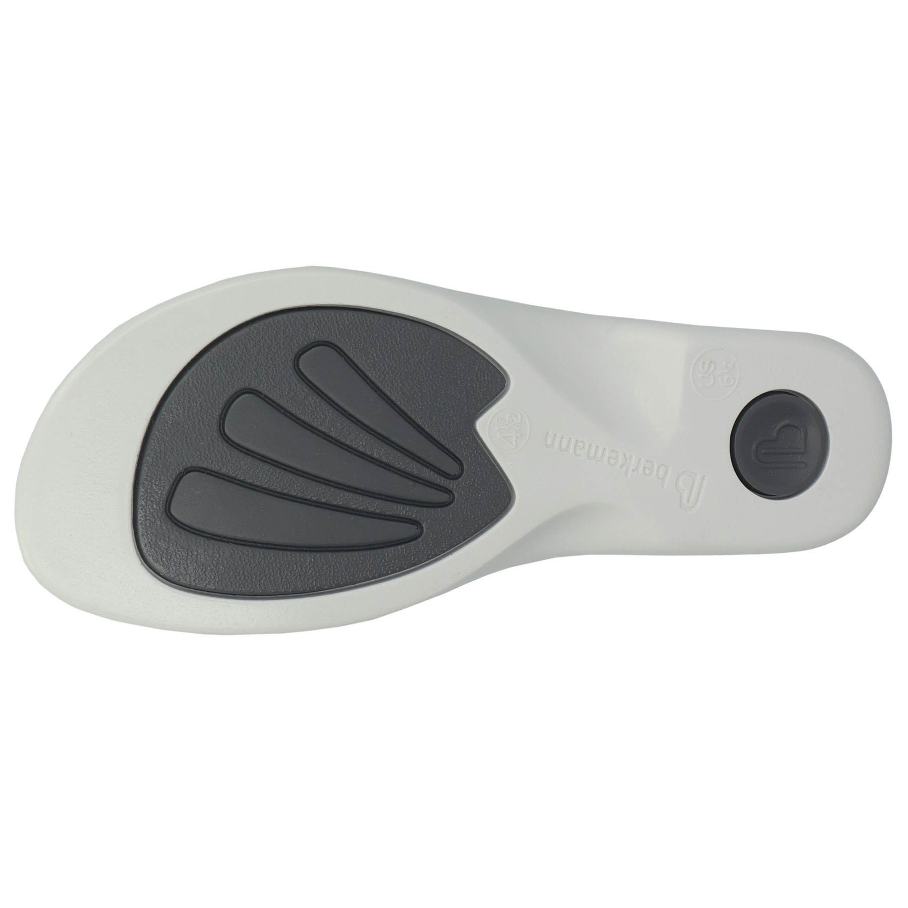 mehrfarbige pantolette sohlenansicht