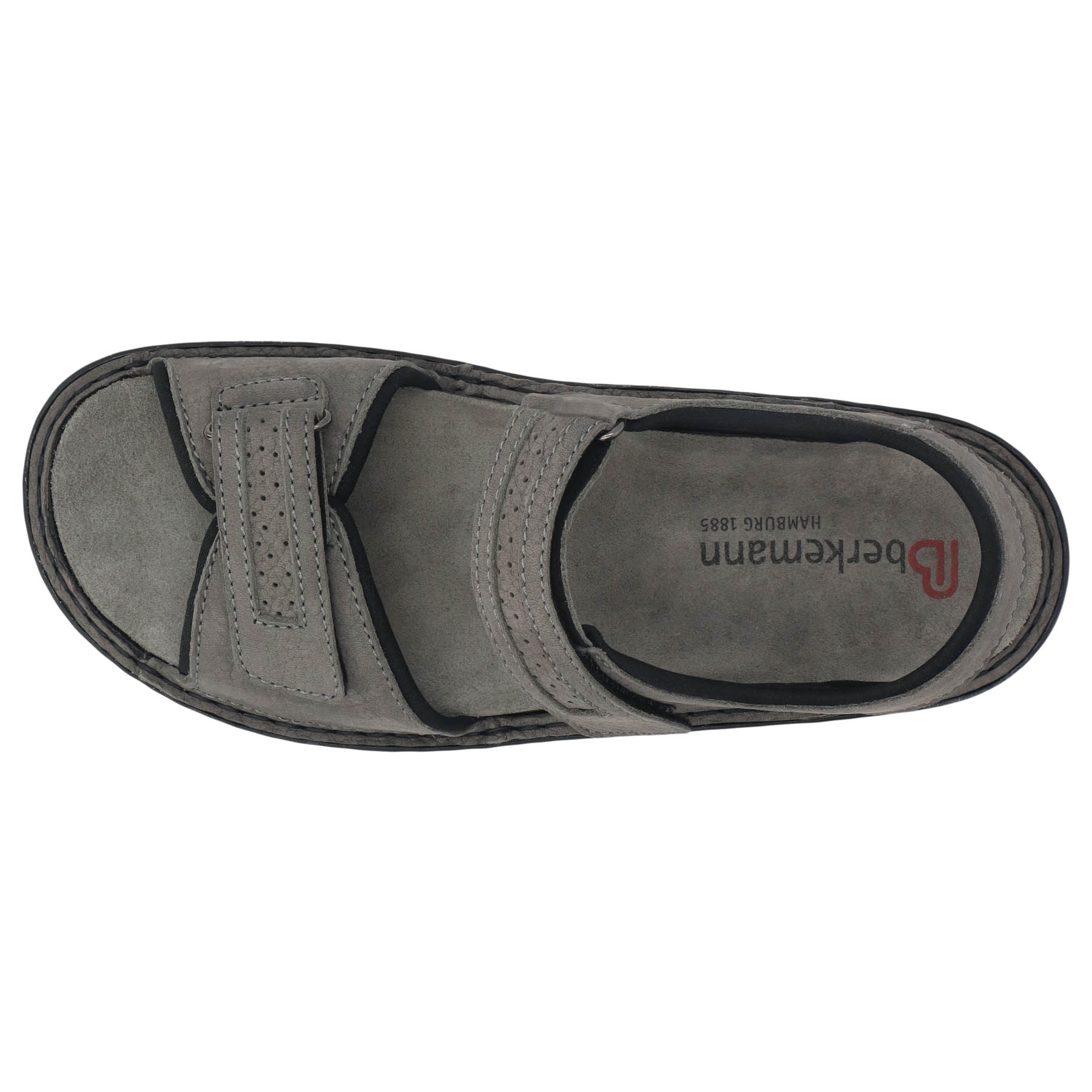 graue sandale draufsicht