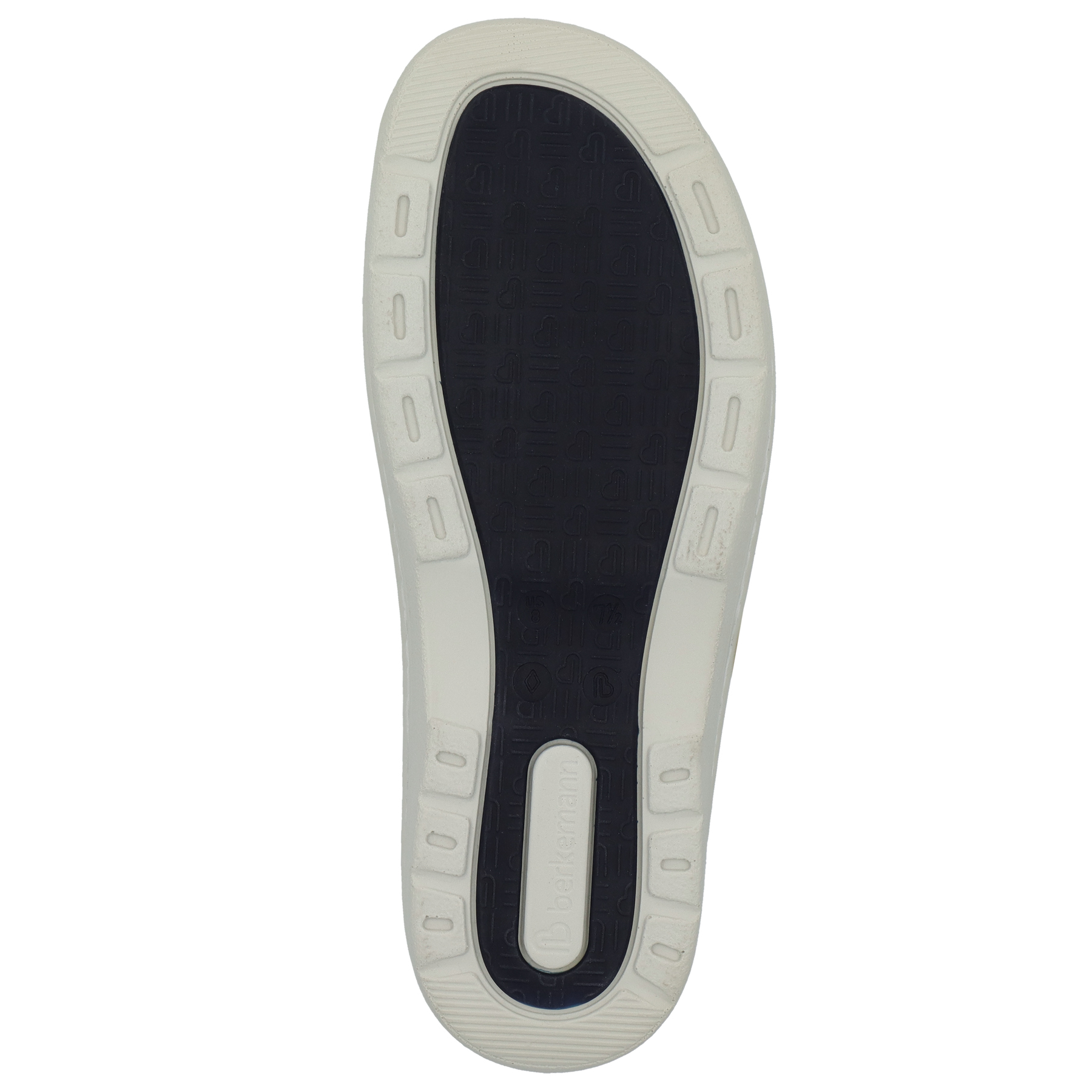 weiße clogs sohlenansicht