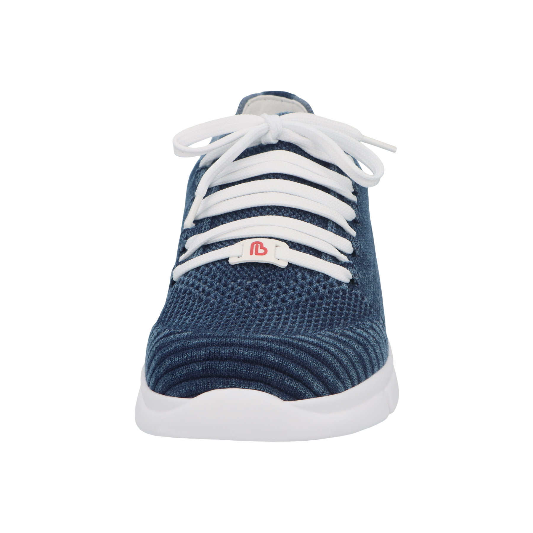 blaue sneaker vorderansicht