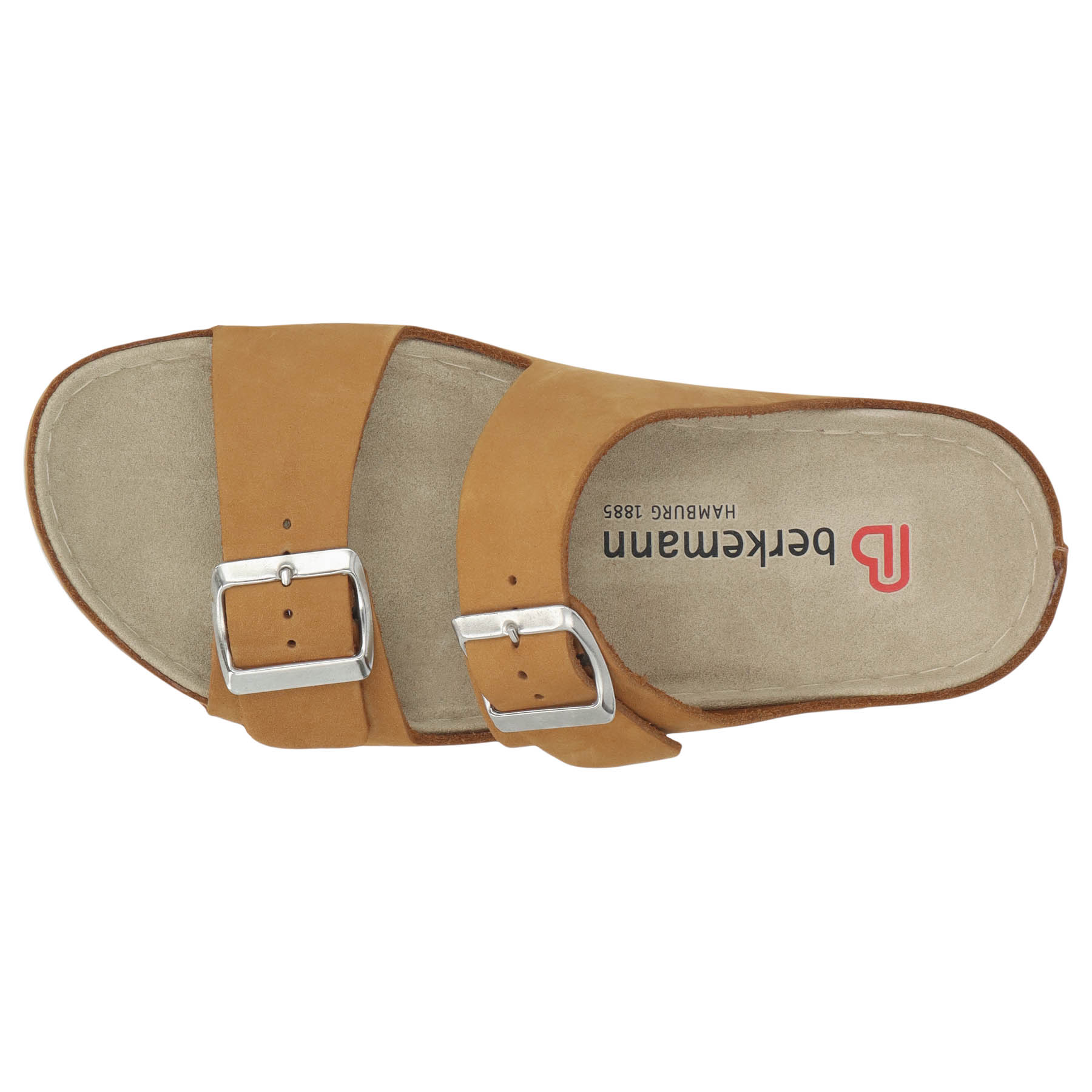 braune pantolette draufsicht