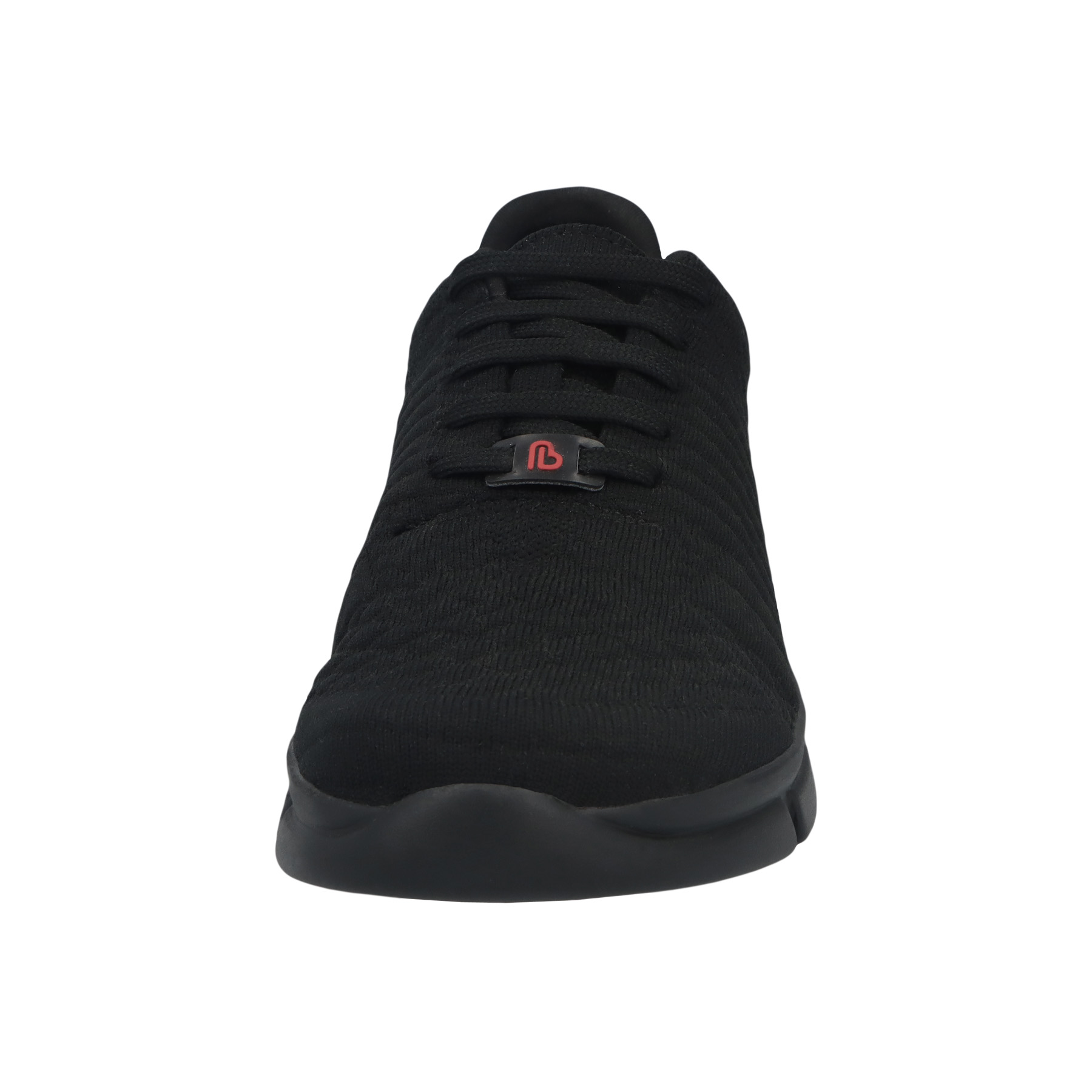 schwarze sneaker vorderansicht