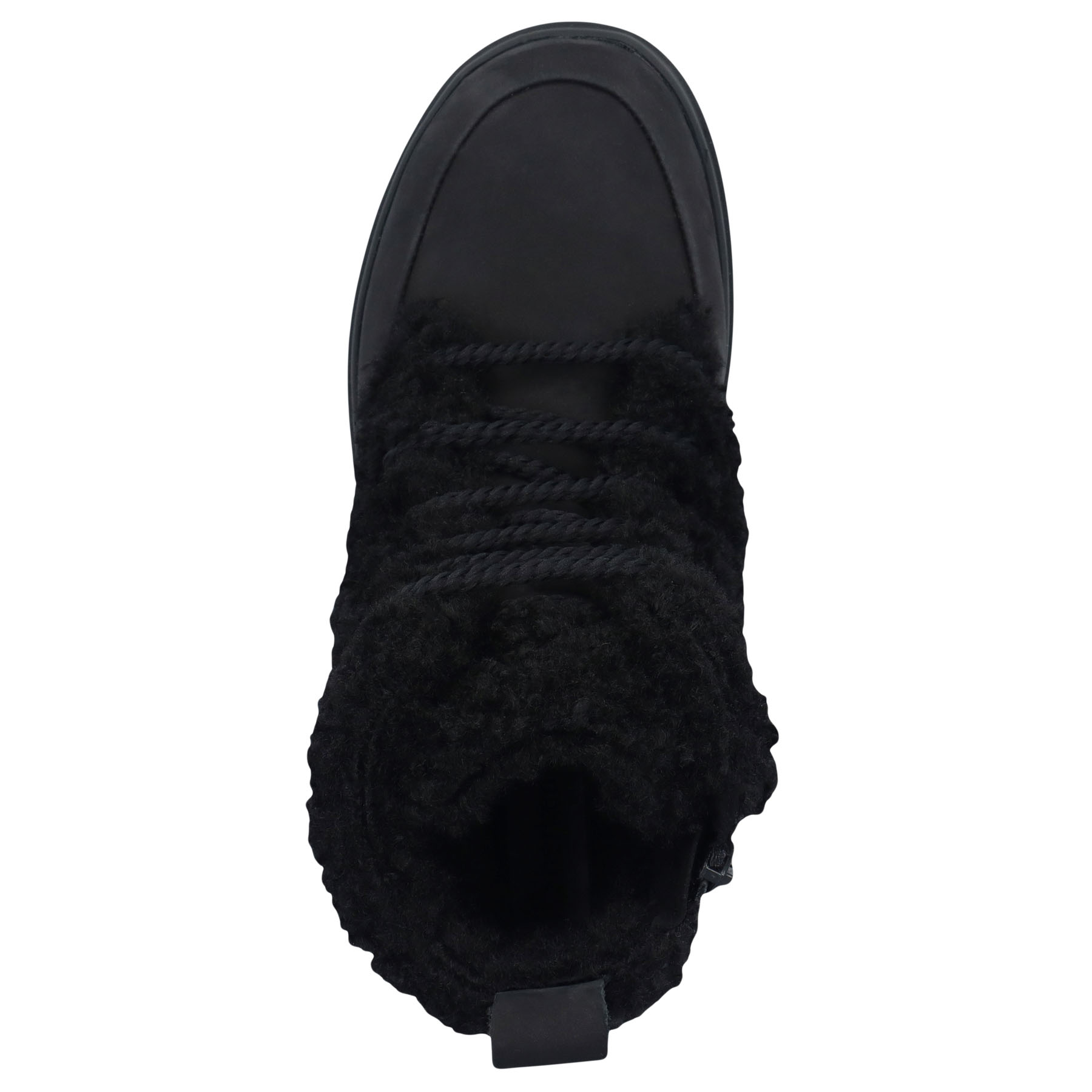 schwarze stiefeletten draufsicht