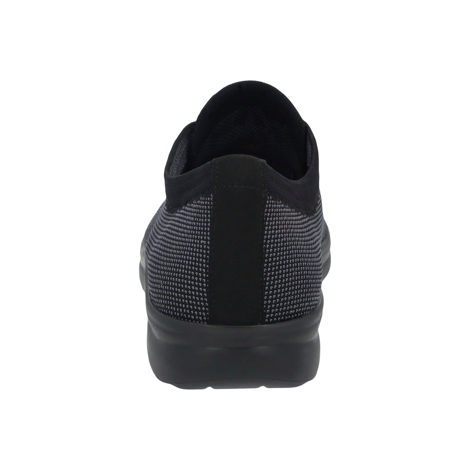 schwarze sneaker hinteransicht