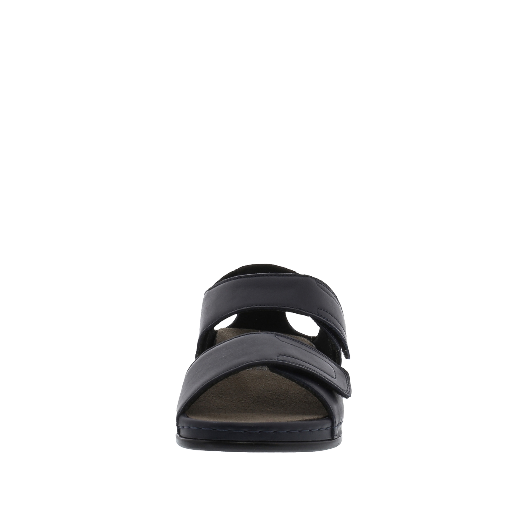 blaue sandale vorderansicht