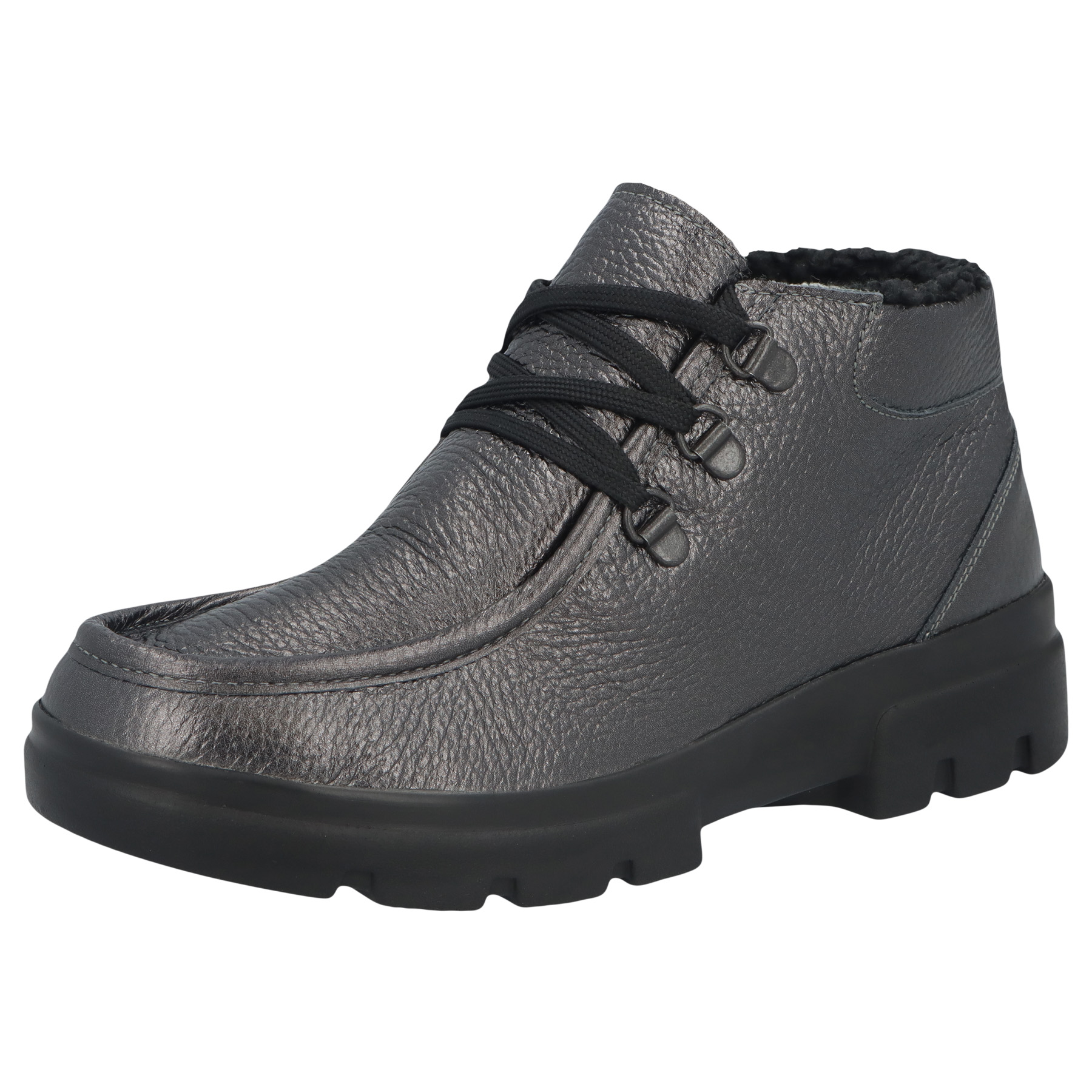 graue stiefeletten 3-4 ansicht