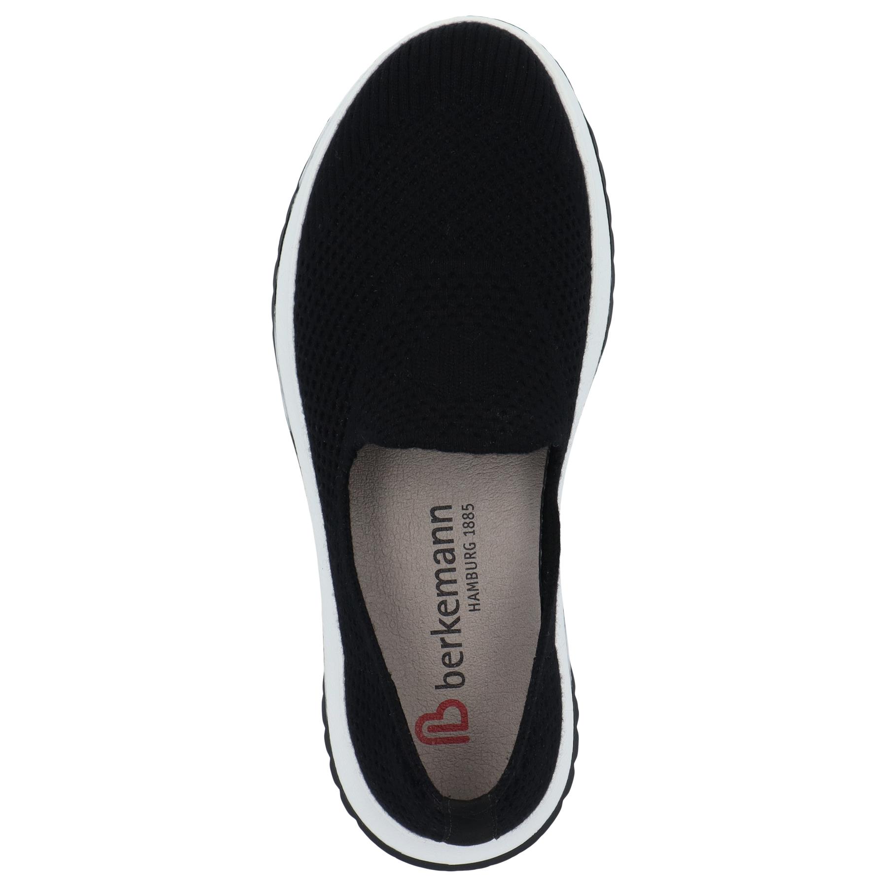 schwarze halbschuh draufsicht