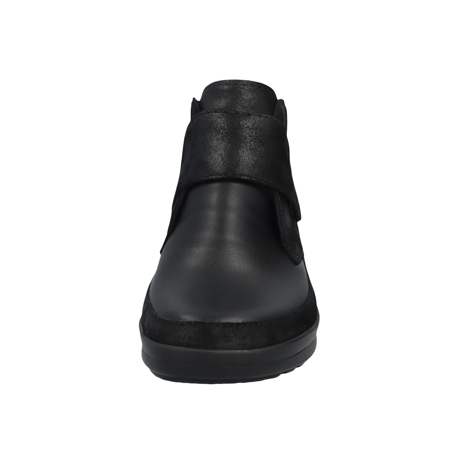 schwarze stiefeletten vorderansicht