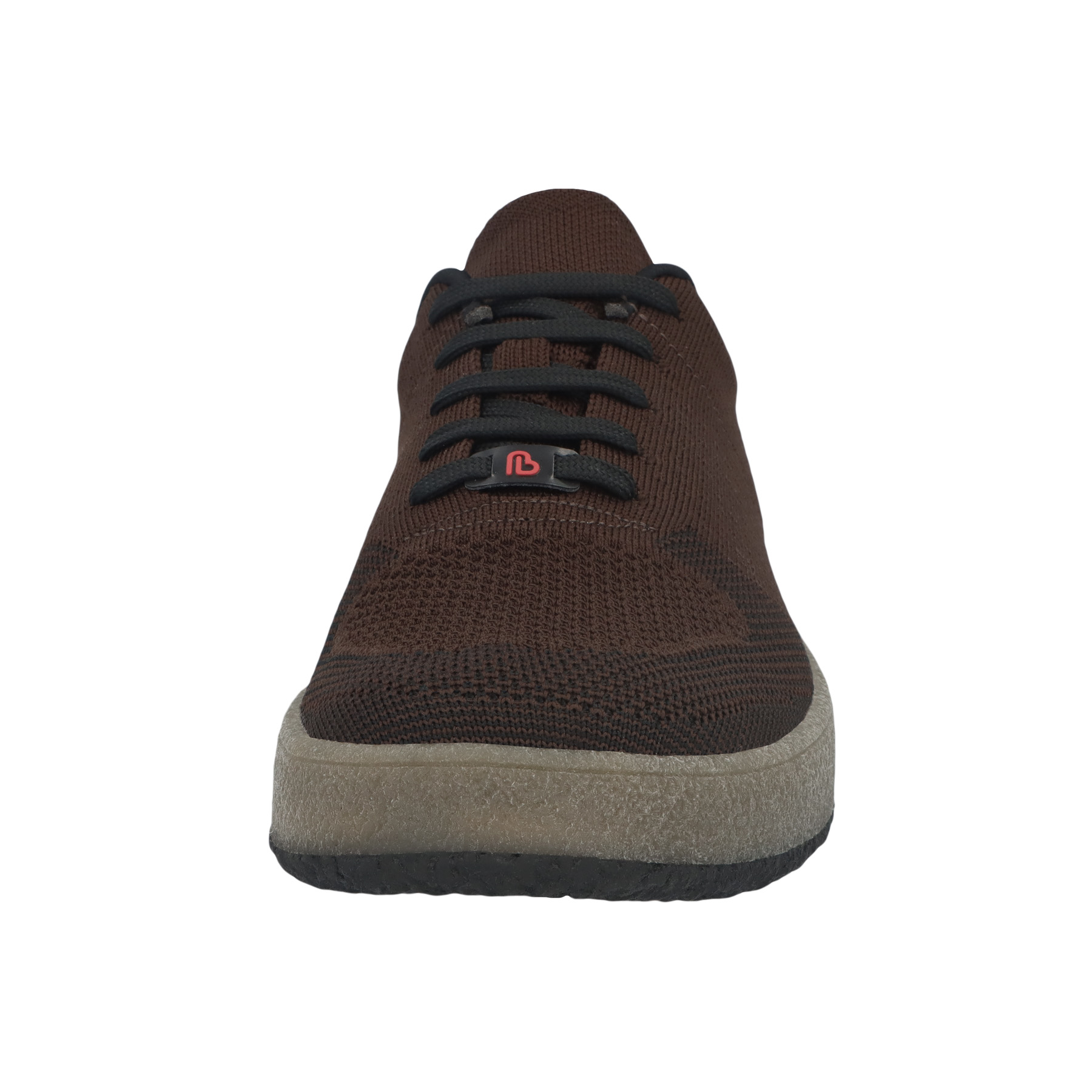 braune sneaker vorderansicht