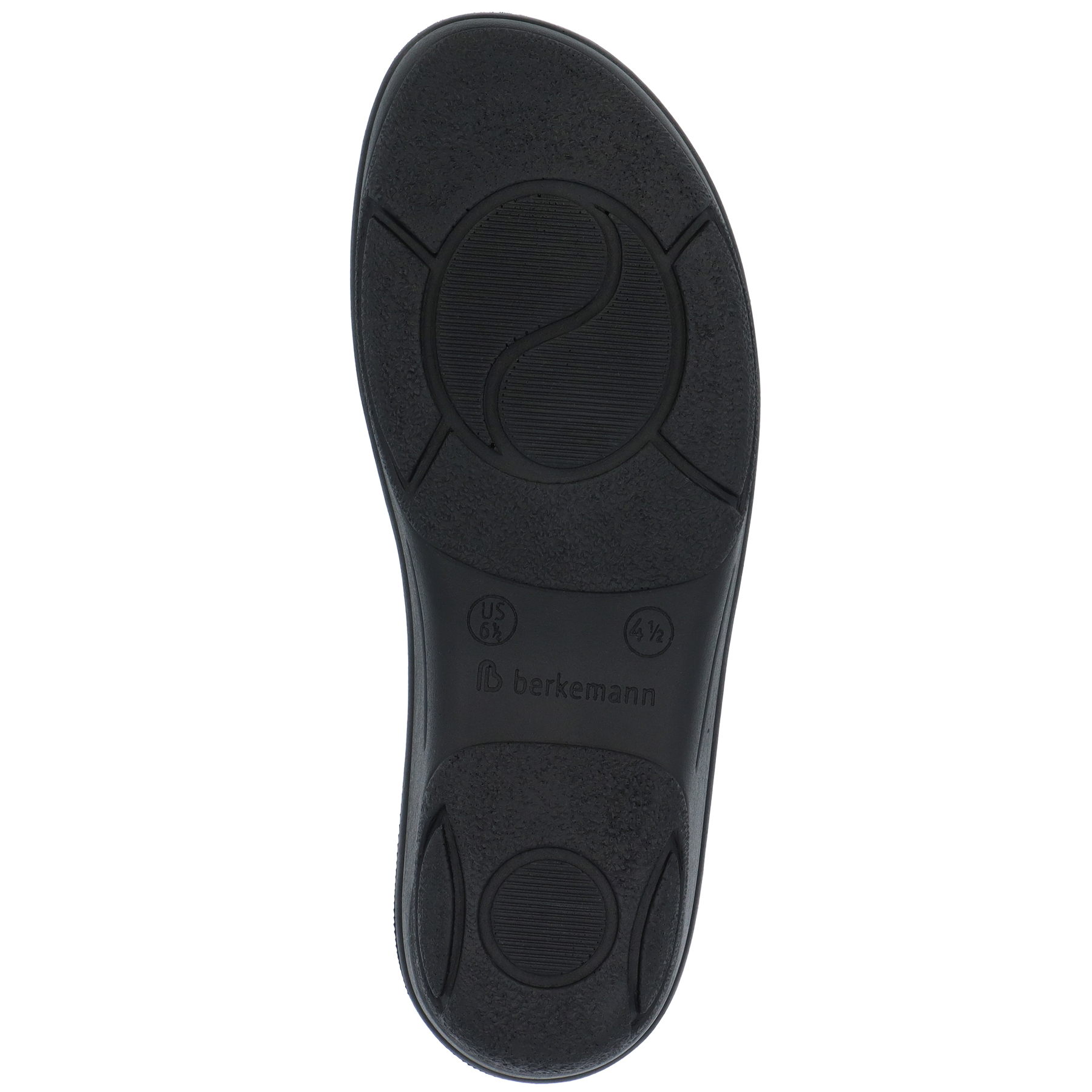 weiße sandale sohlenansicht