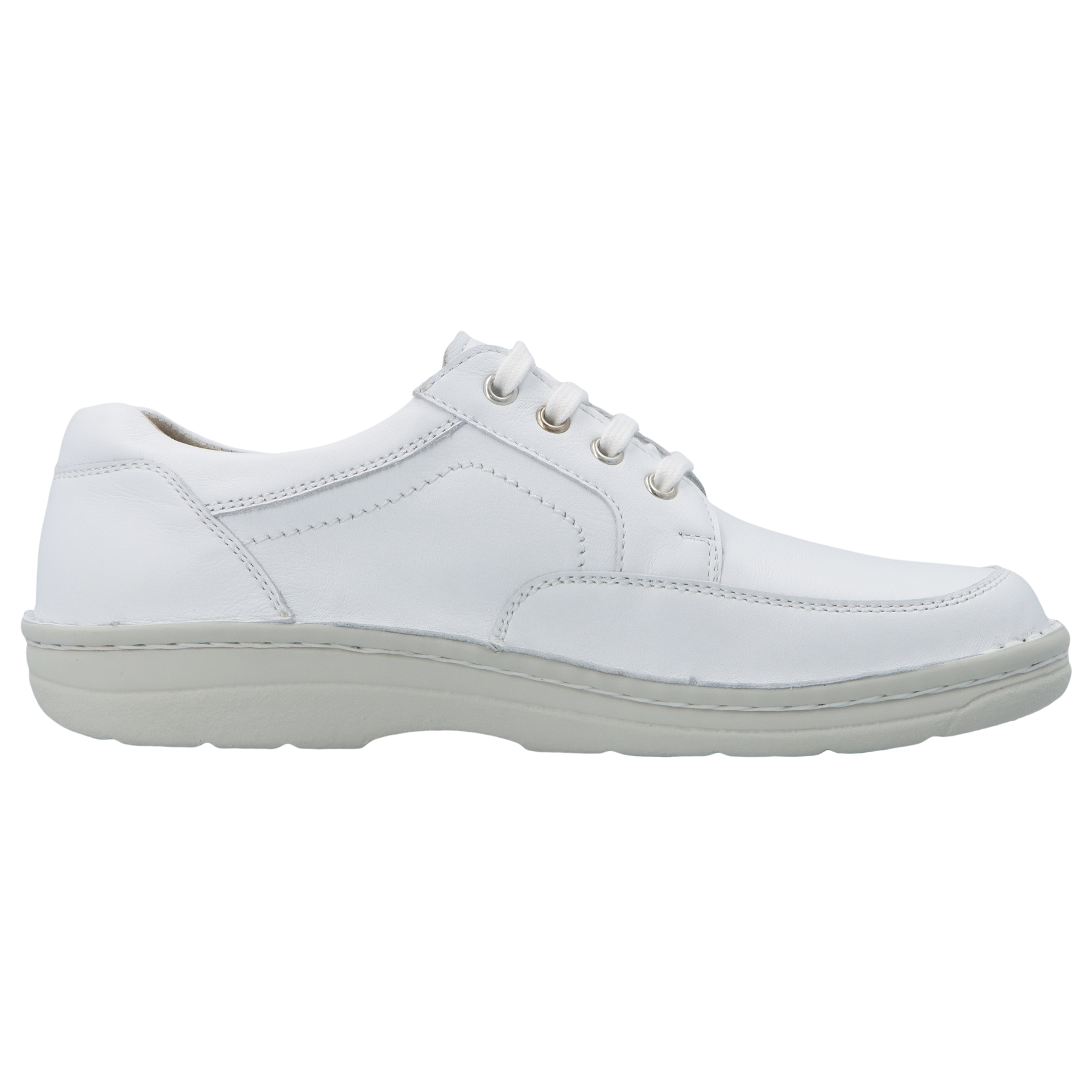 weiße halbschuh seitenansicht rechts