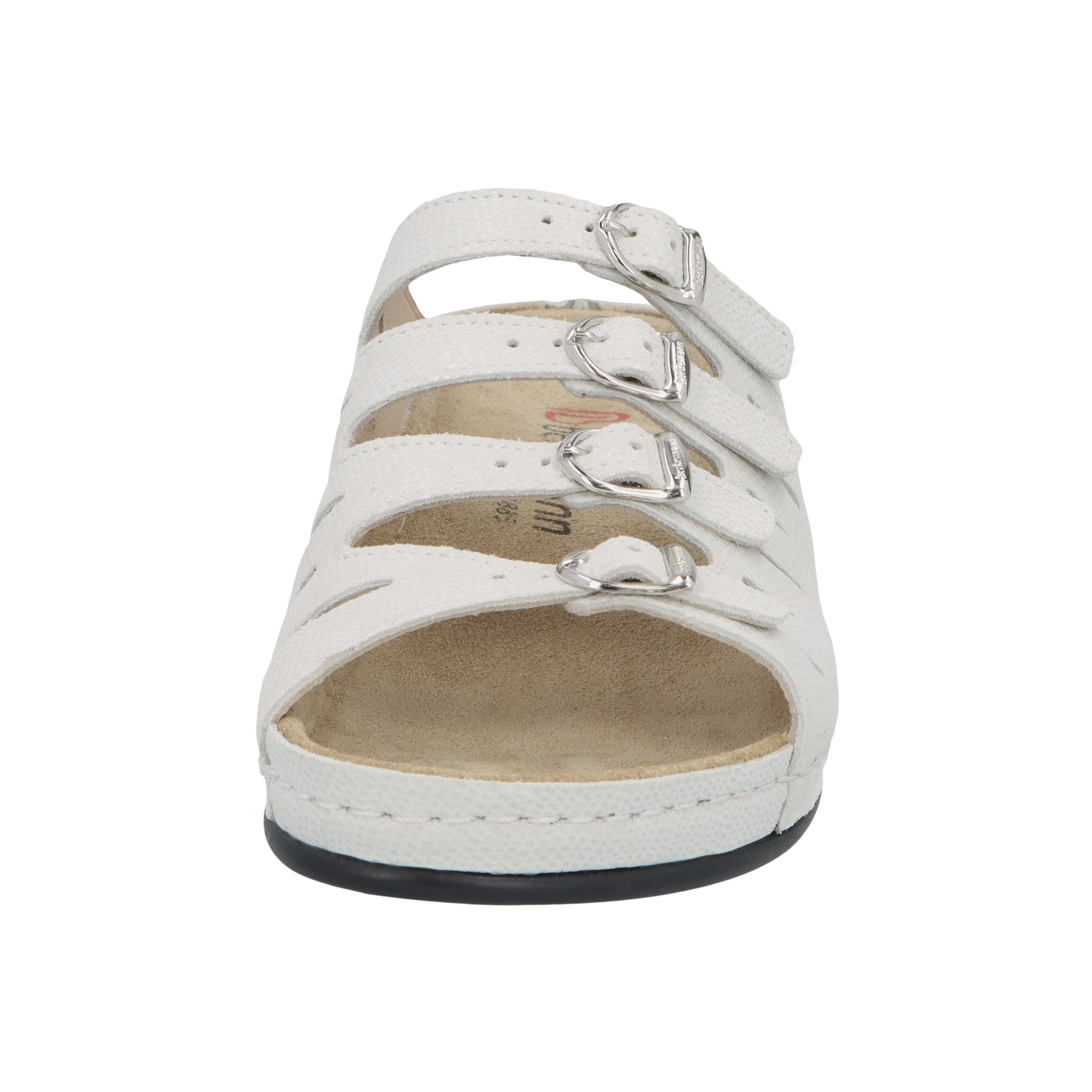 weiße pantolette vorderansicht