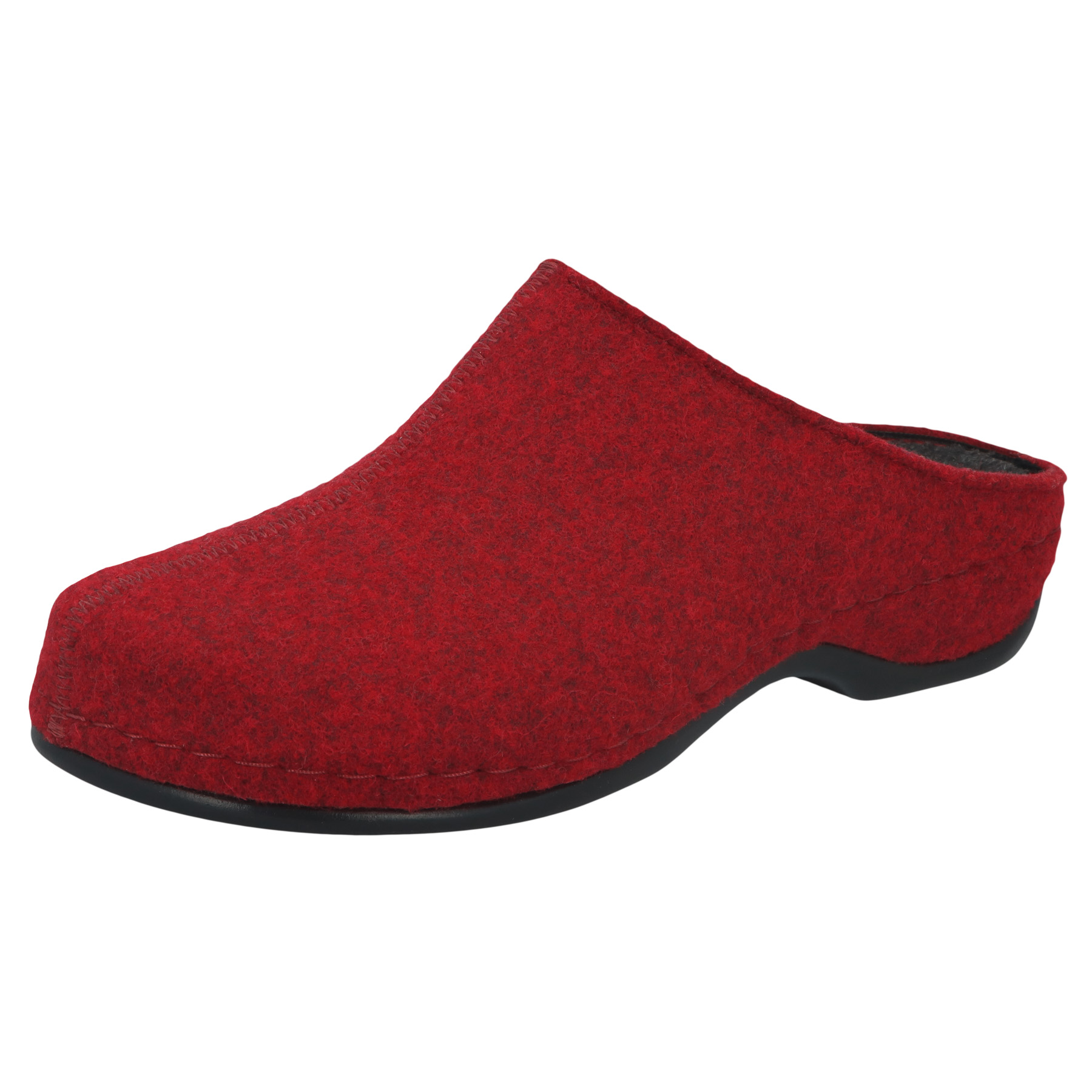 rote hausschuhe 3-4 ansicht