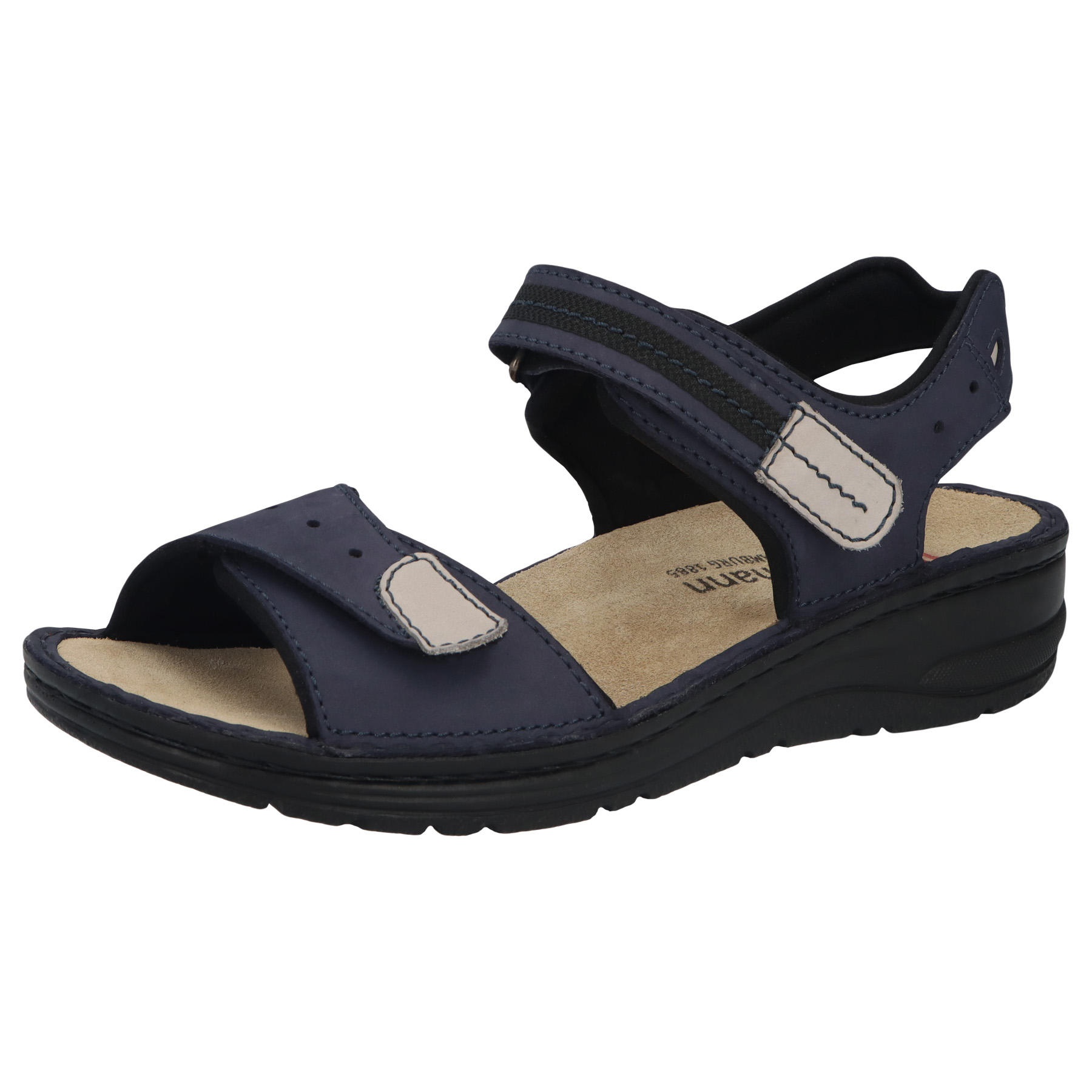 blaue sandale 3-4 ansicht