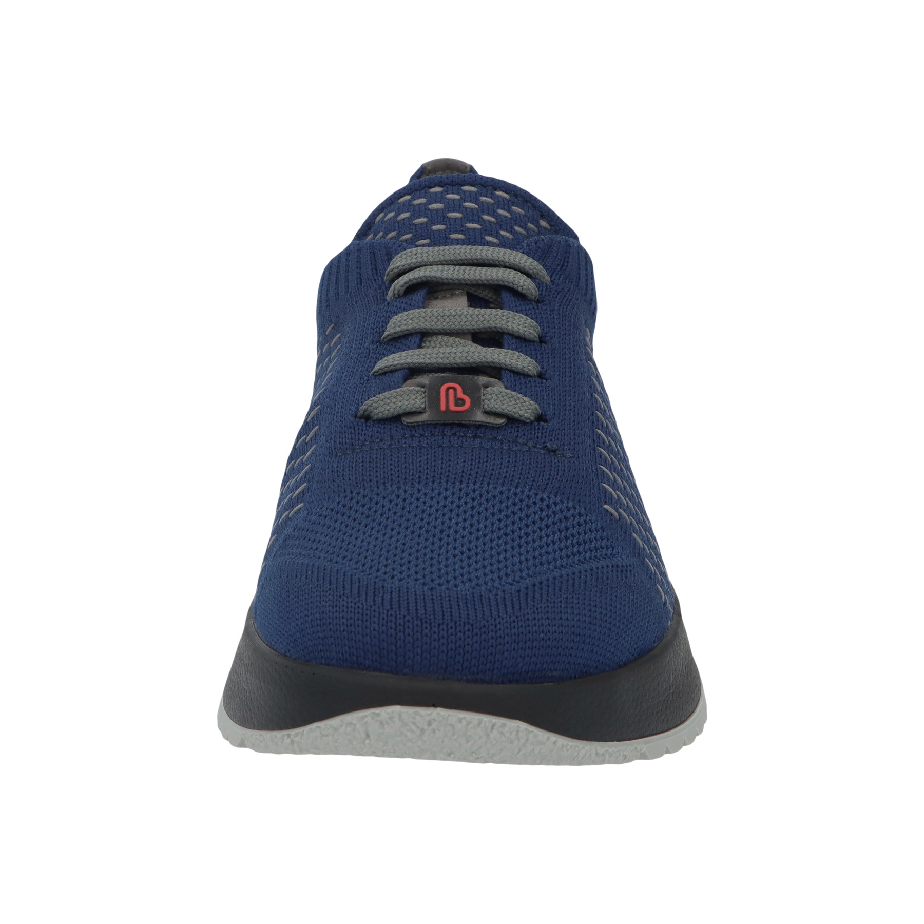 blaue sneaker vorderansicht