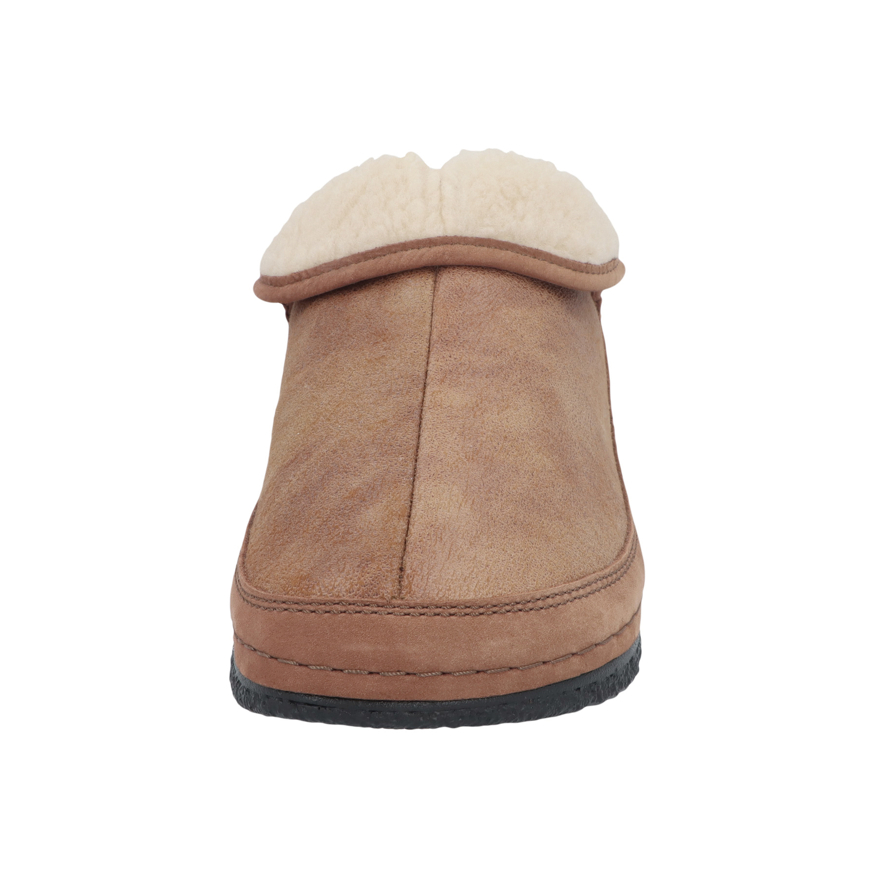 braune clogs vorderansicht