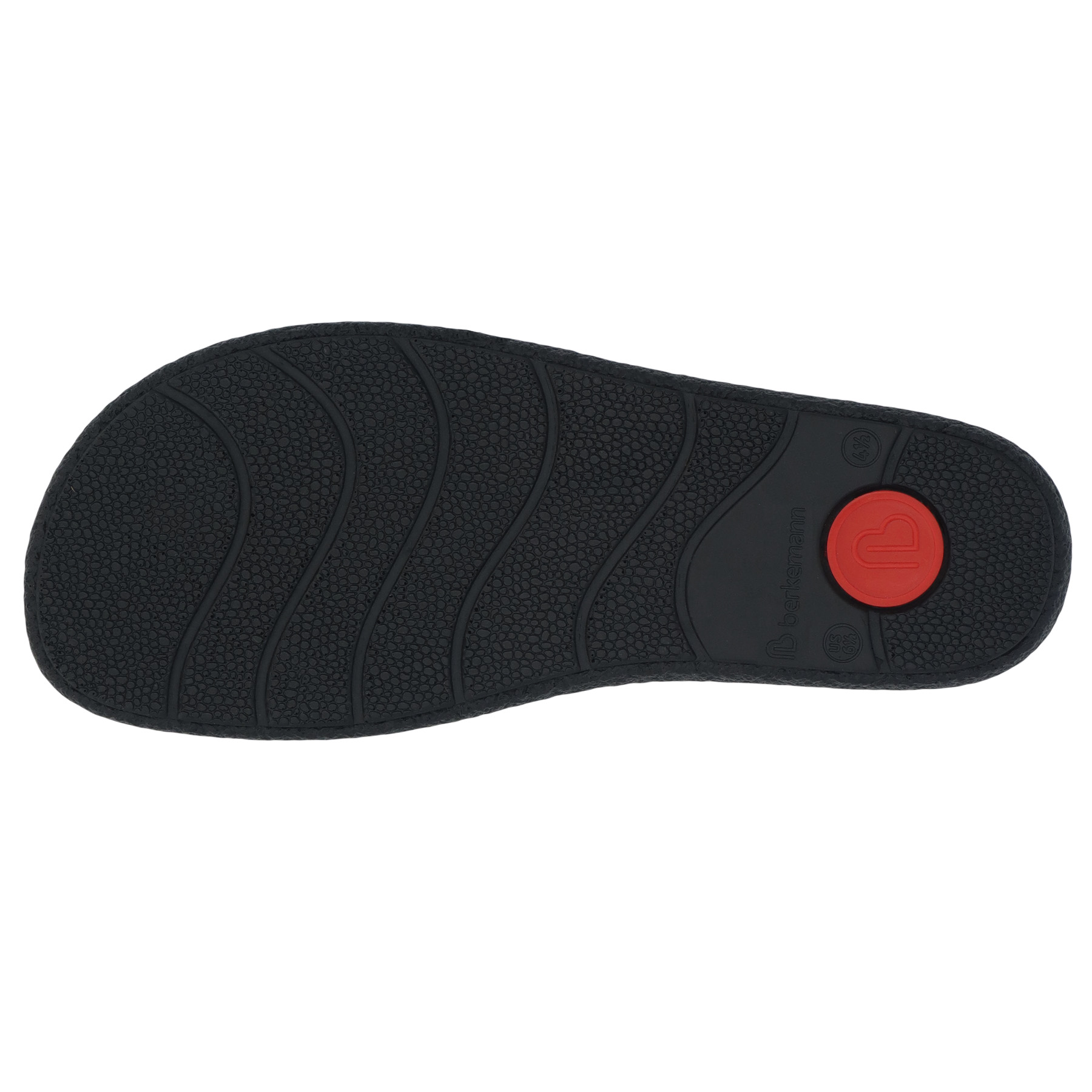 rote hausschuhe sohlenansicht