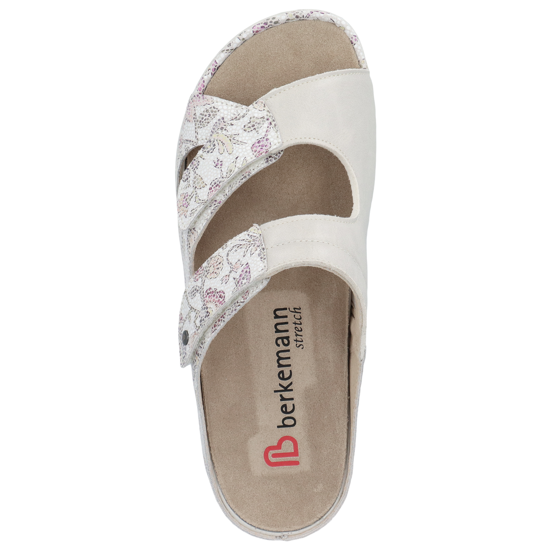 weiße pantolette draufsicht