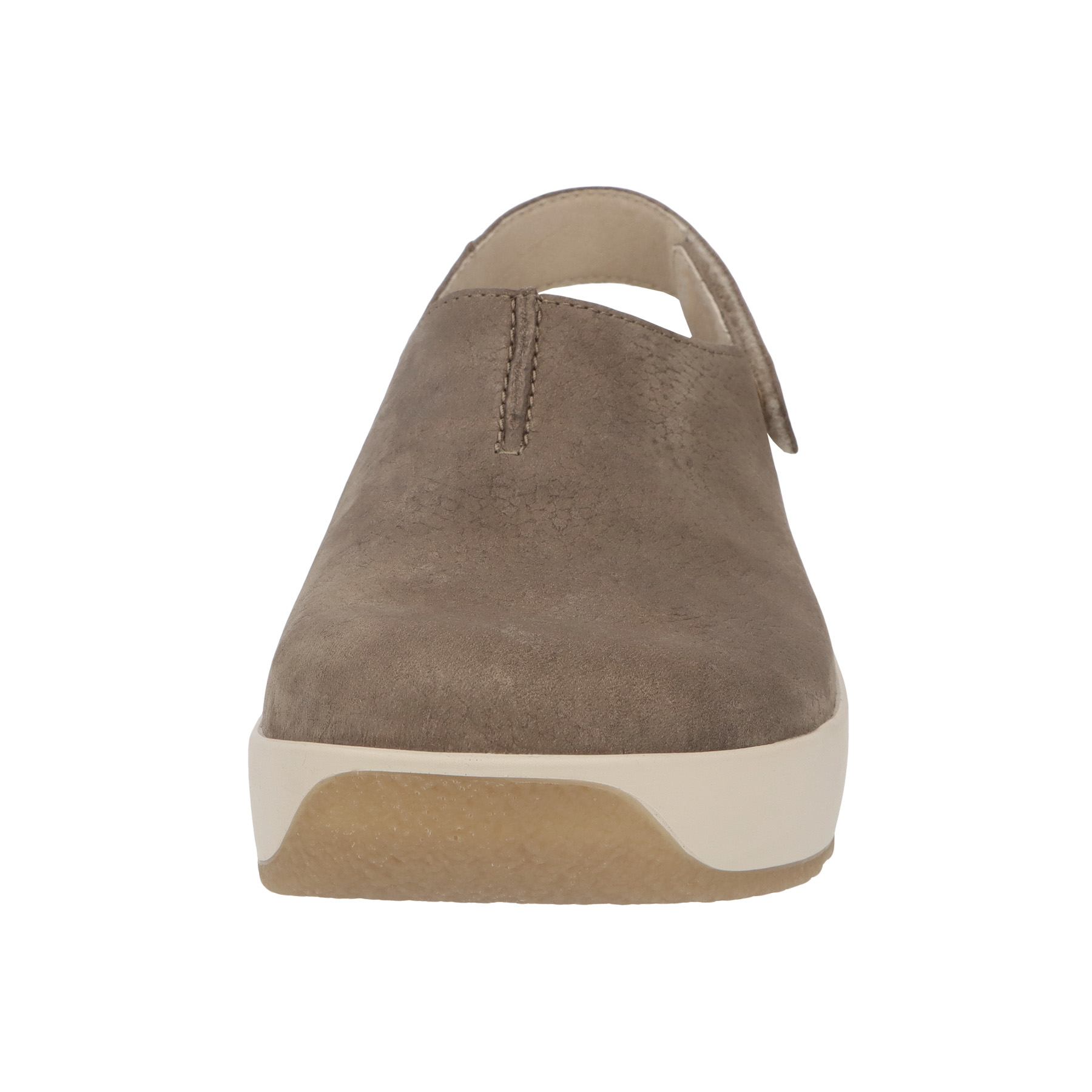 braune sandale vorderansicht