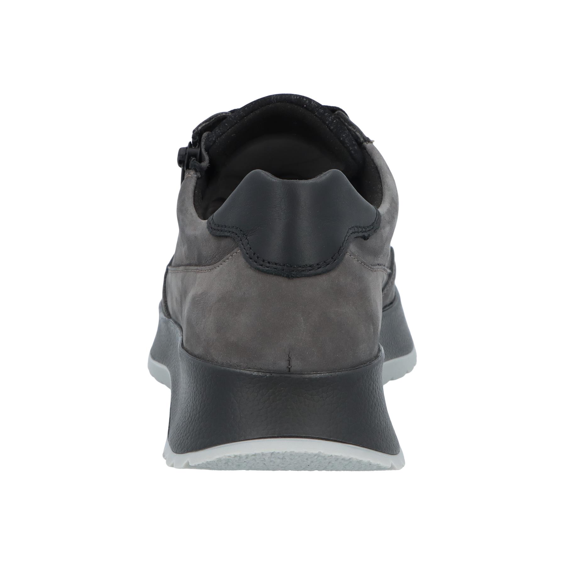 mehrfarbige halbschuh hinteransicht