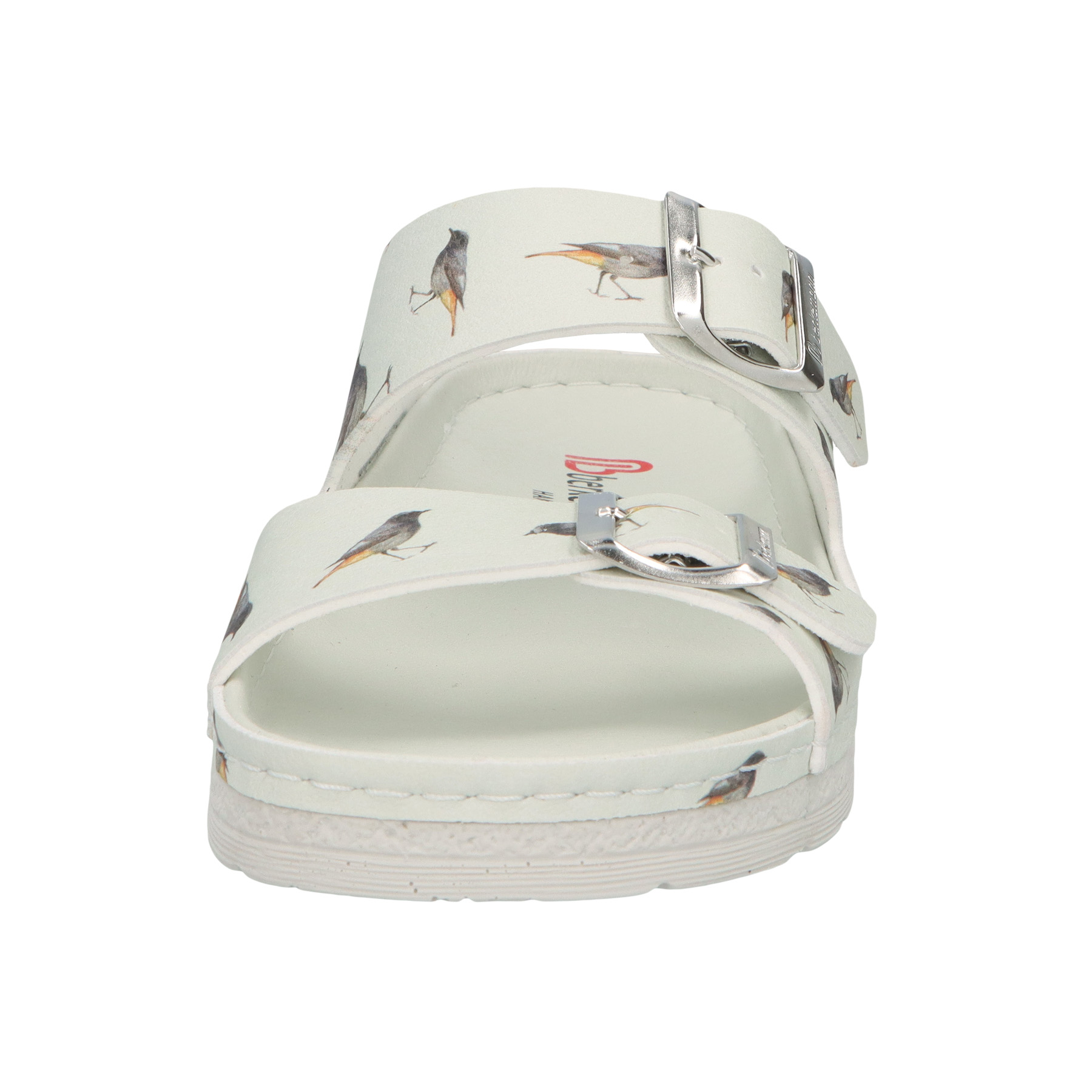 weiße pantolette vorderansicht