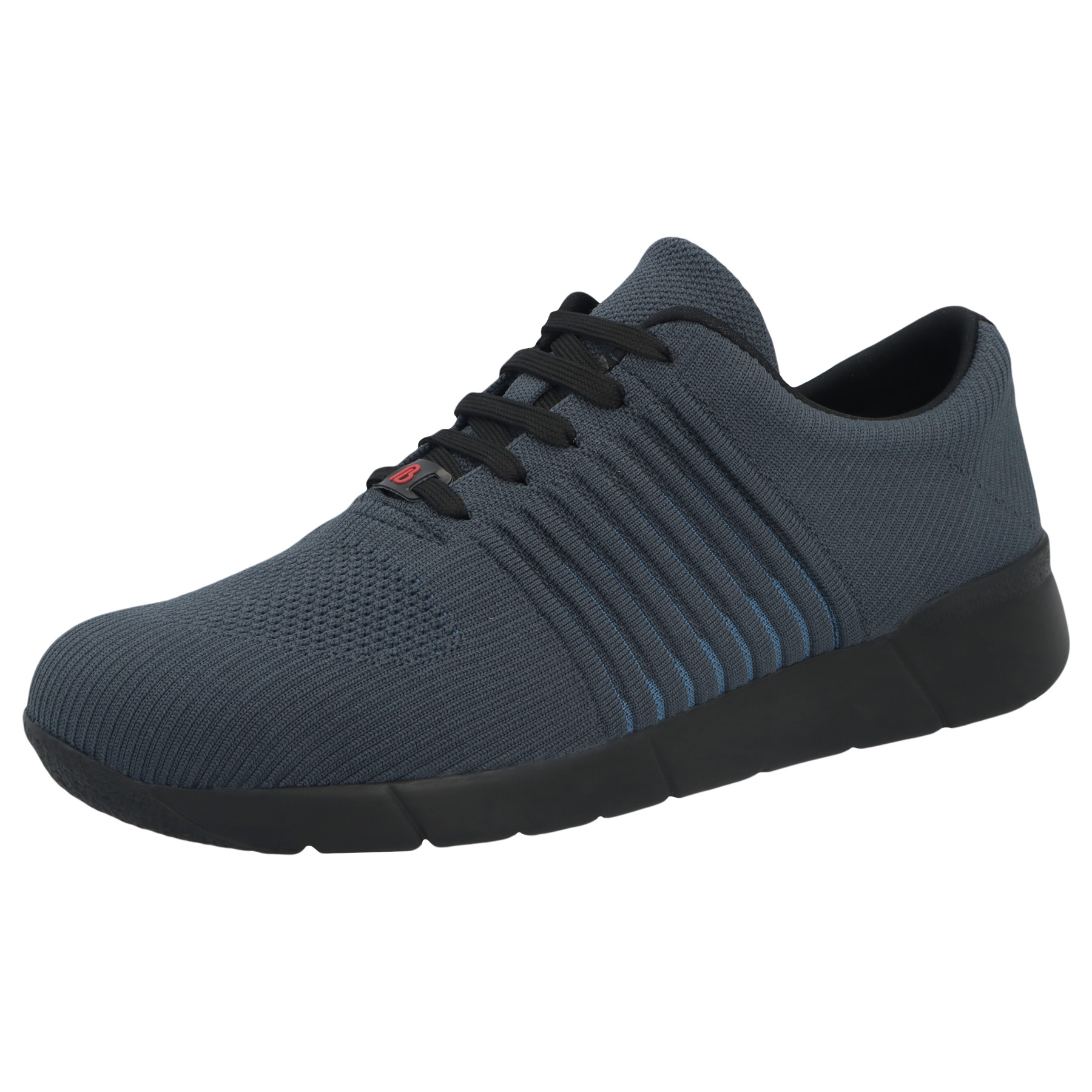 blaue sneaker 3-4 ansicht