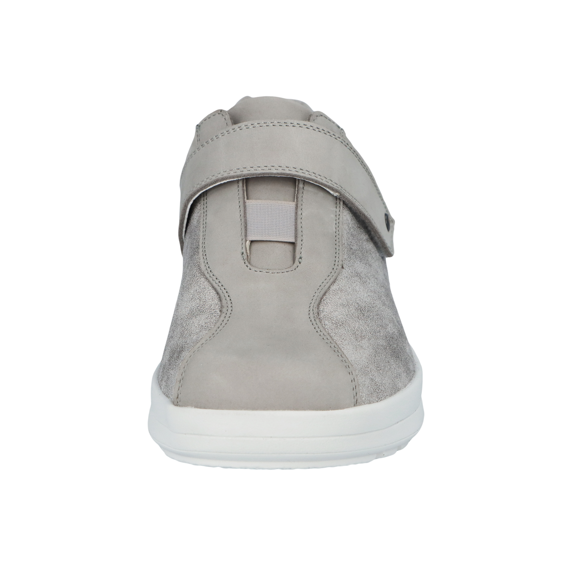 graue halbschuh vorderansicht